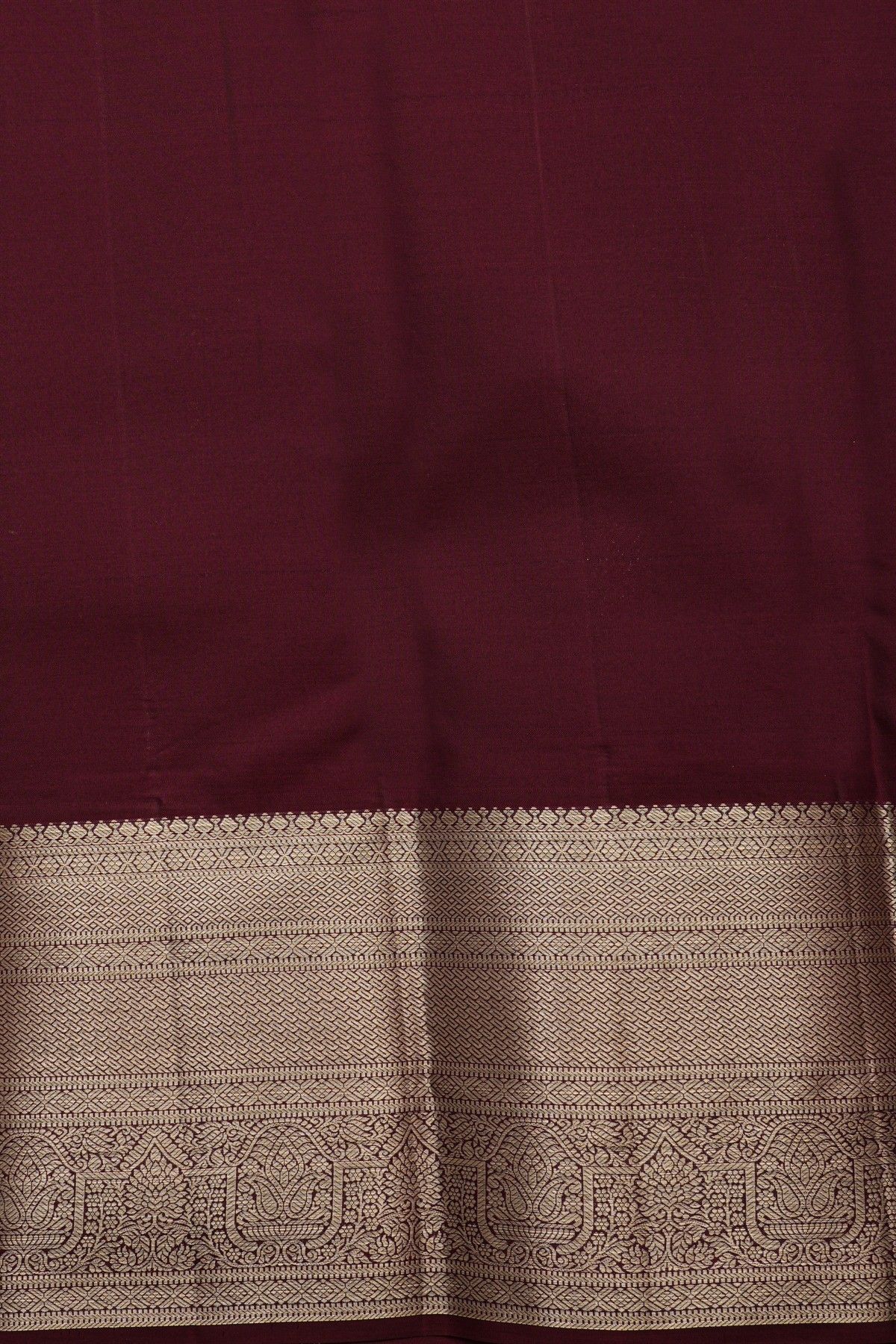 Kancheepuram Silk Wine Saree