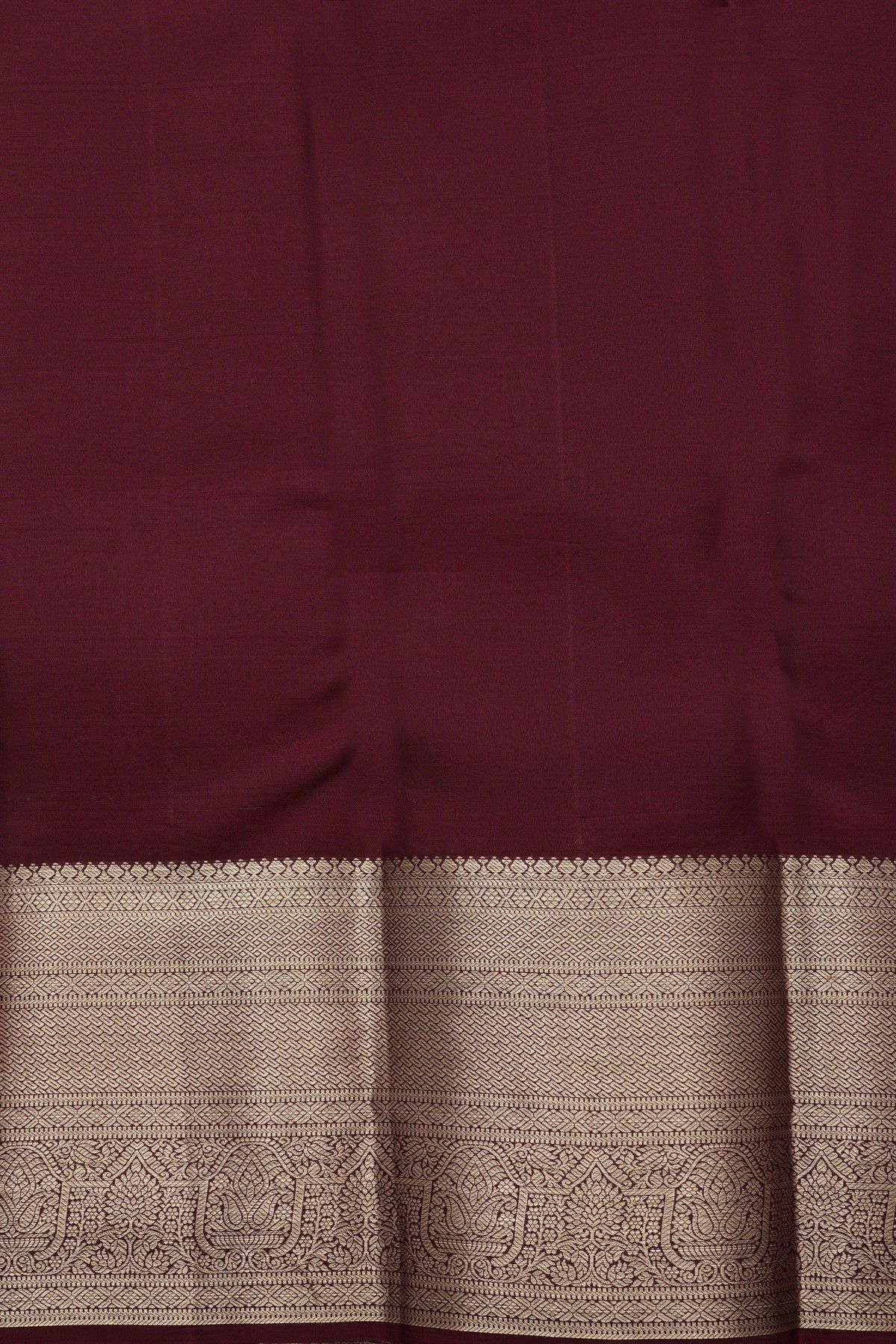Kancheepuram Silk Wine Saree