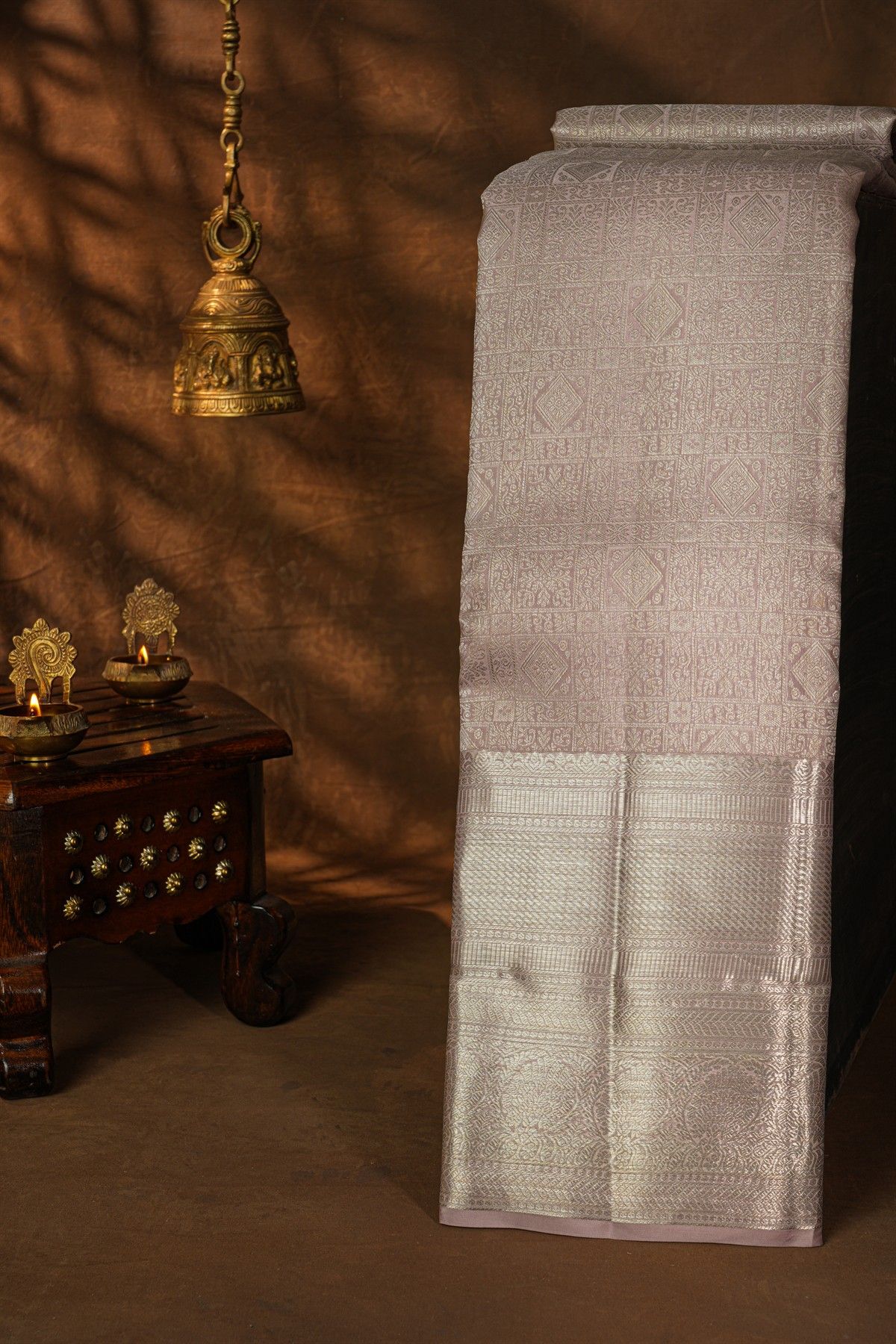 Kancheepuram Silk Dual Colour Saree