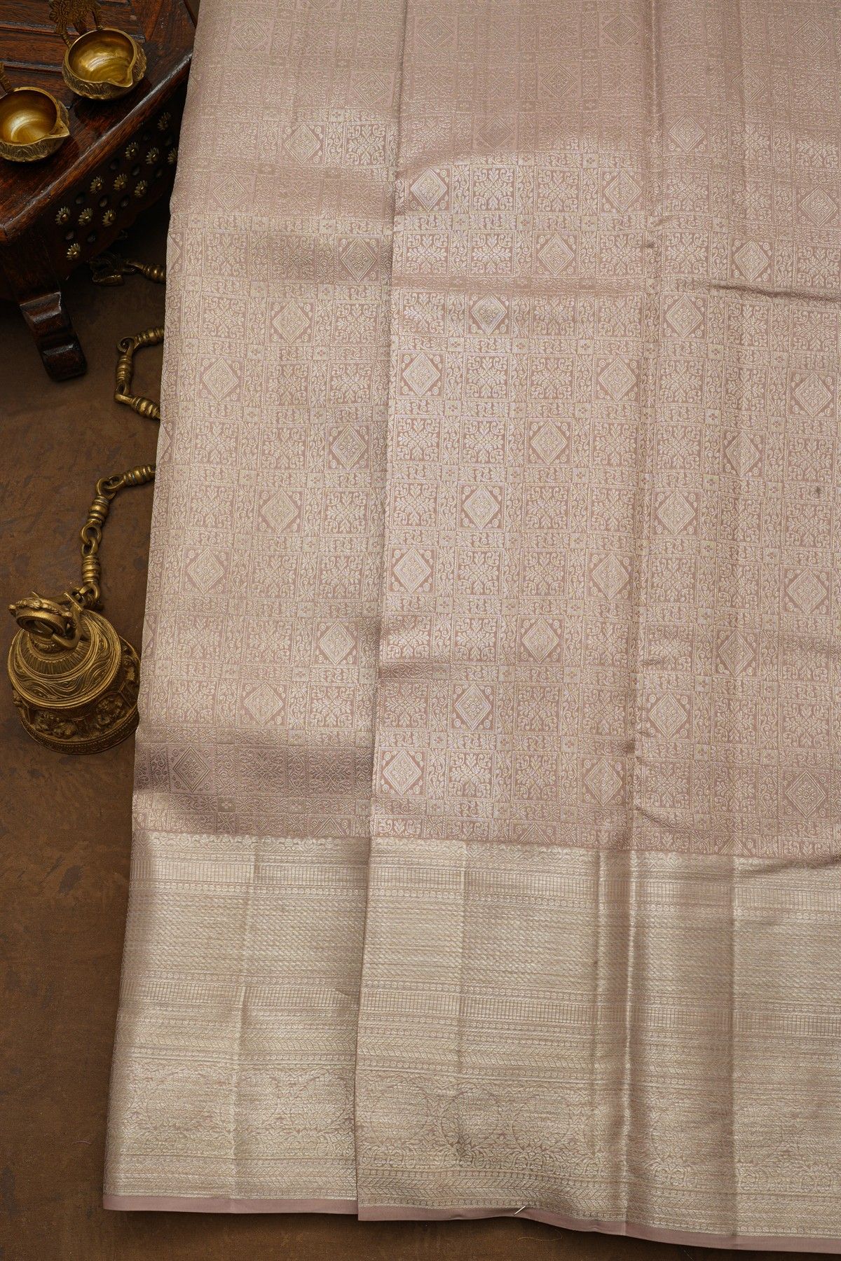Kancheepuram Silk Dual Colour Saree