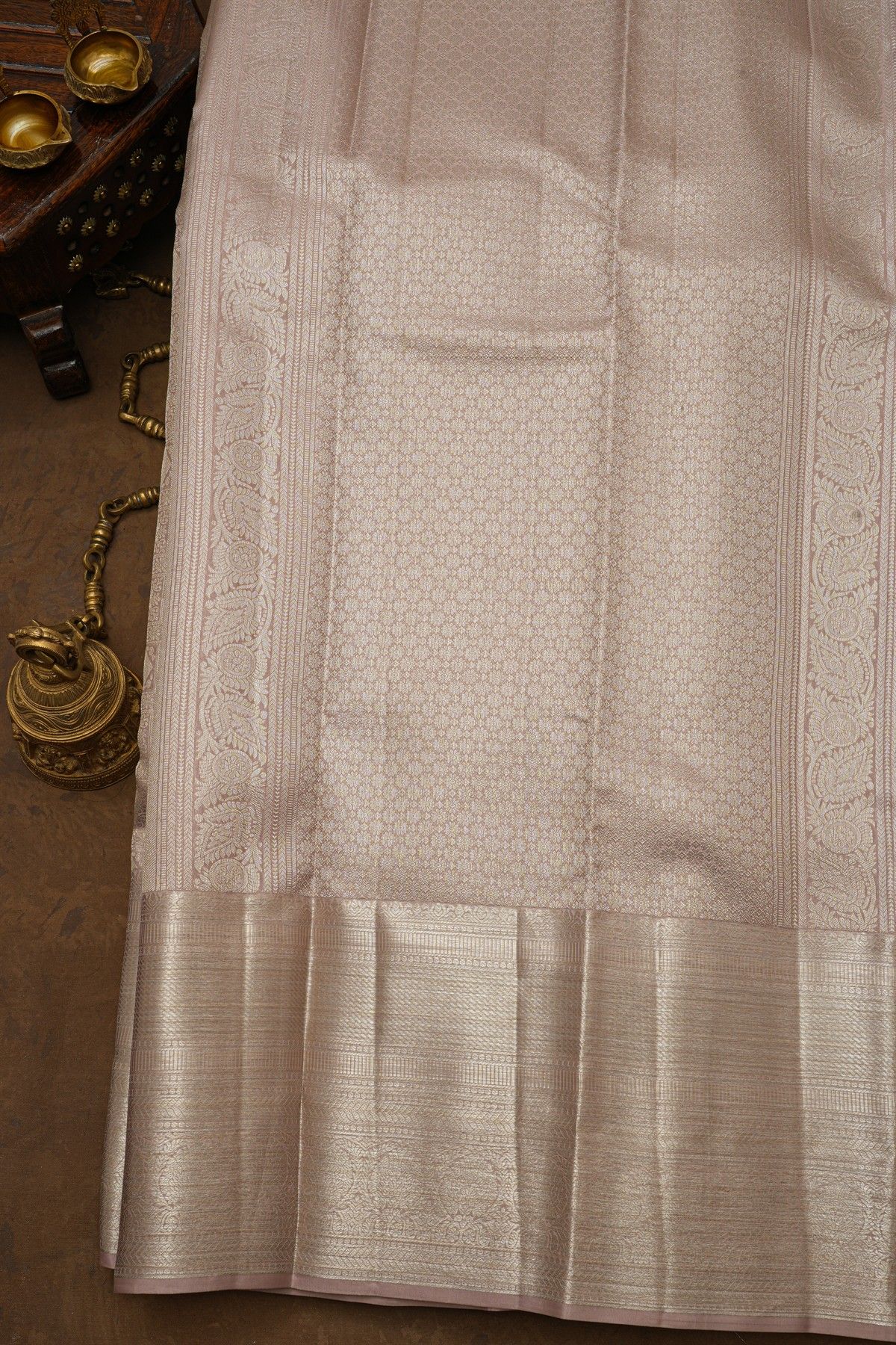 Kancheepuram Silk Dual Colour Saree