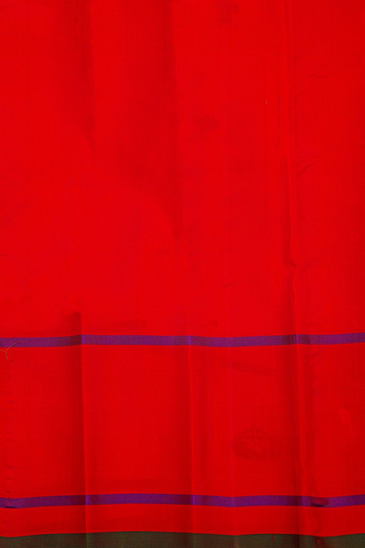 Gadwal Silk Red Saree