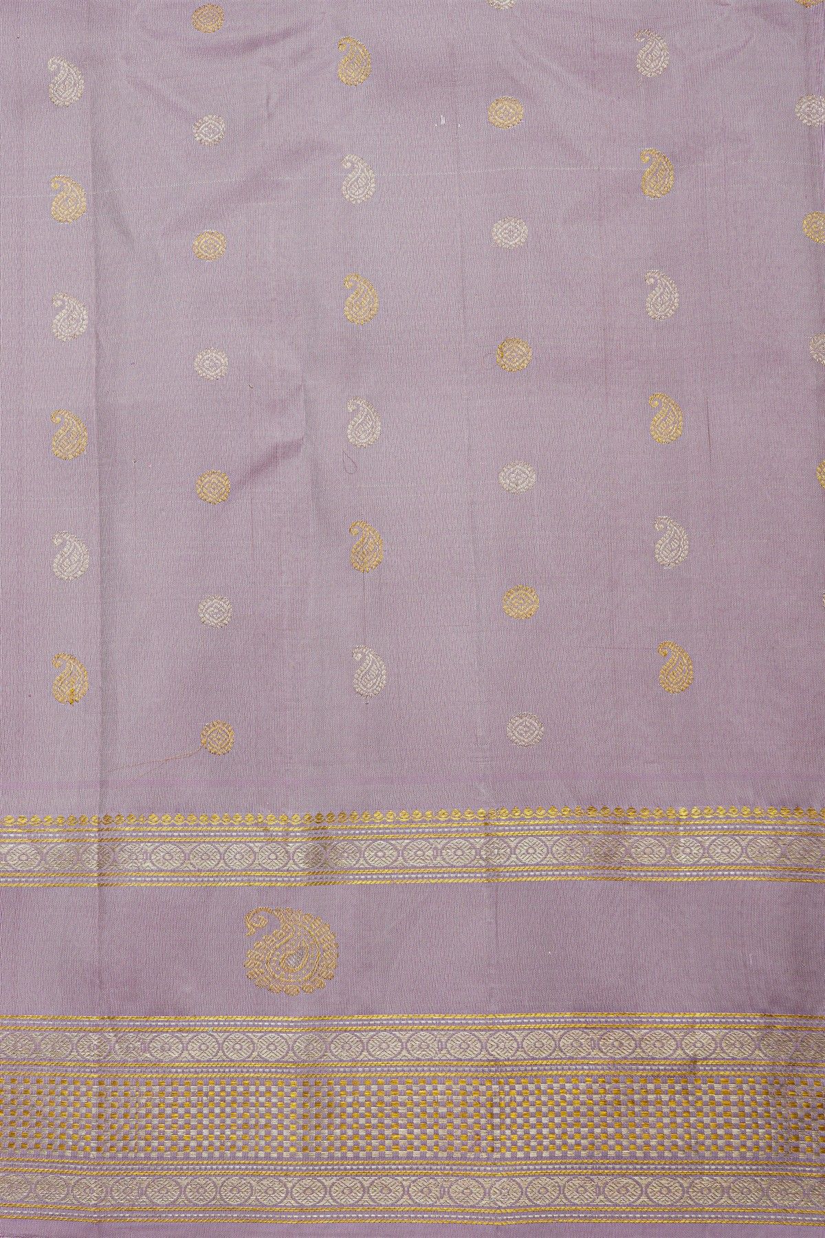 Gadwal Silk Lavender Saree