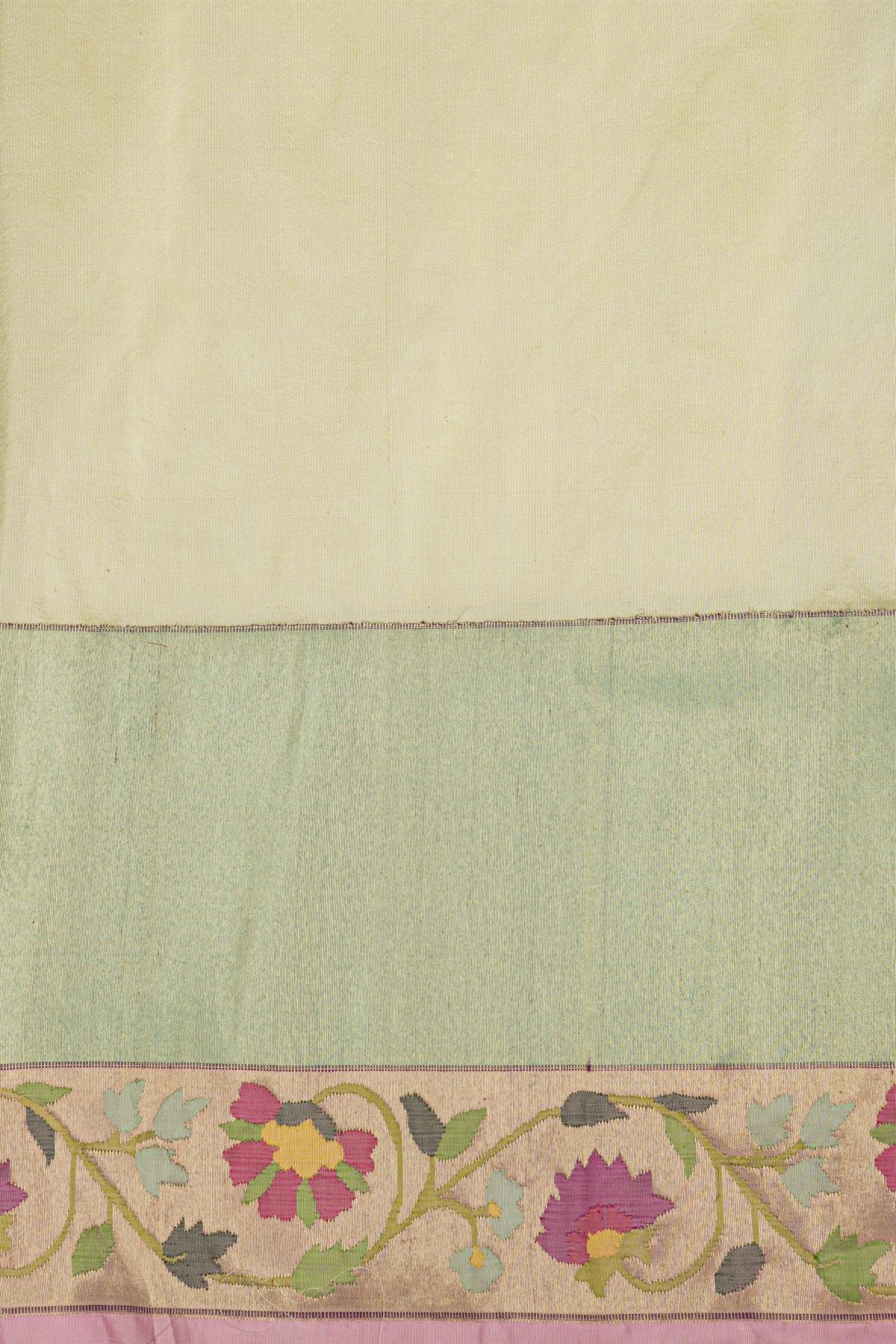 Paithani Silk Multi-Colour Saree