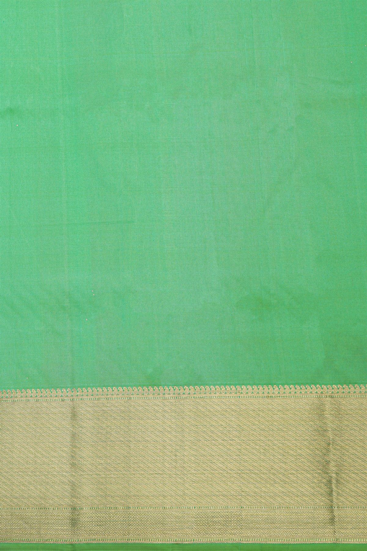 Coimbatore Soft Silk Sea Green Saree