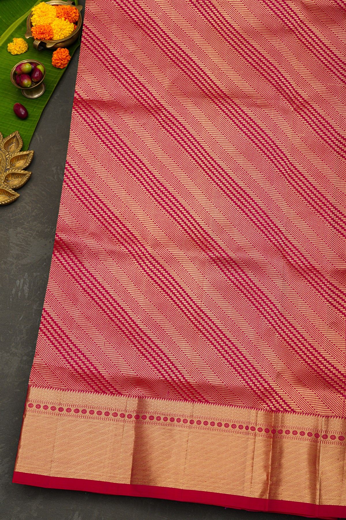 Coimbatore Soft Silk Pink Saree