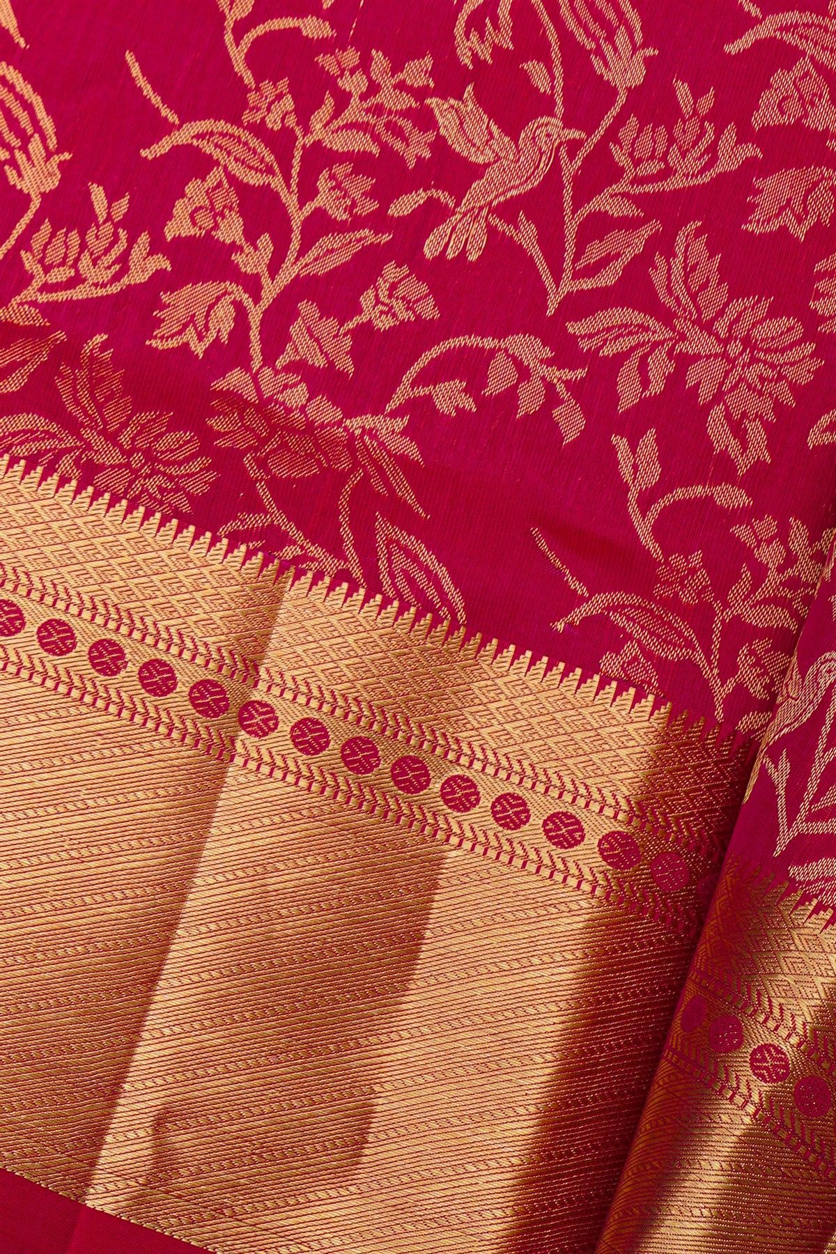 Coimbatore Soft Silk Pink Saree