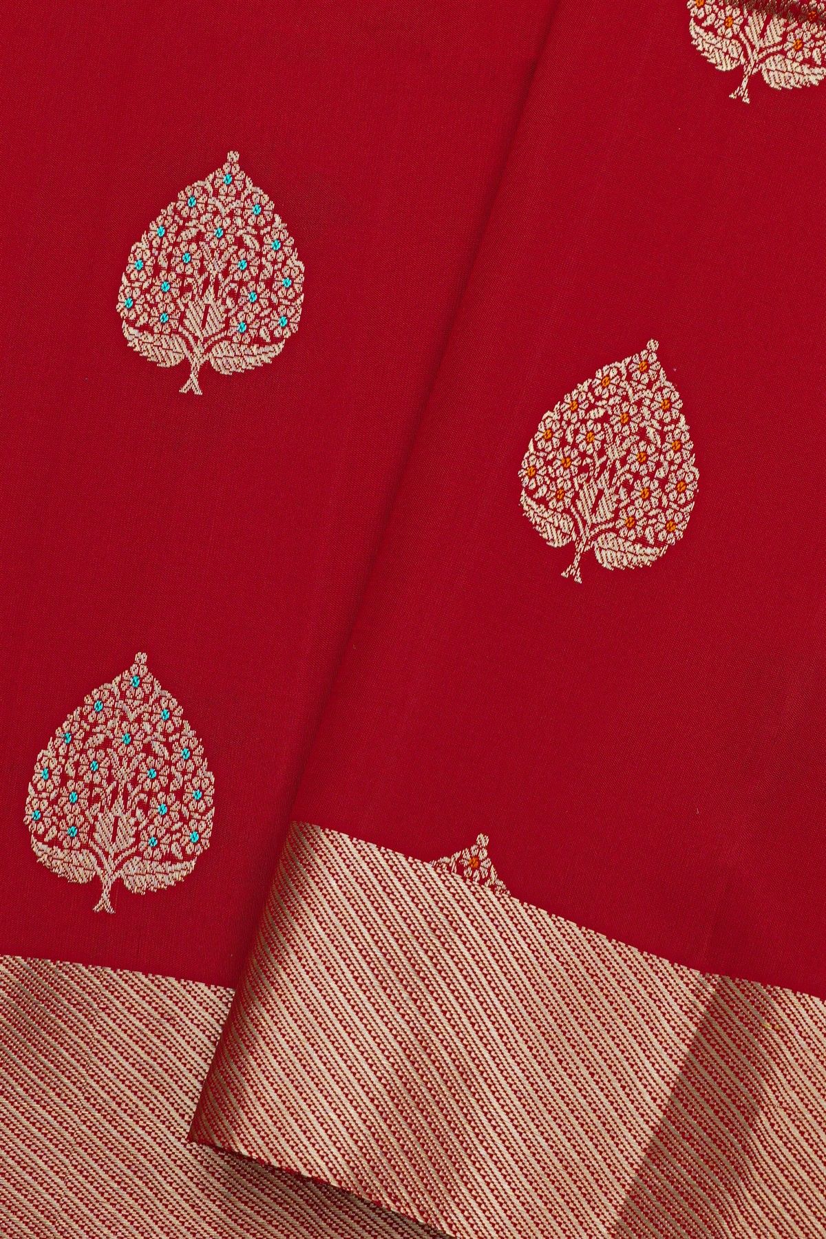 Coimbatore Soft Silk Red Saree