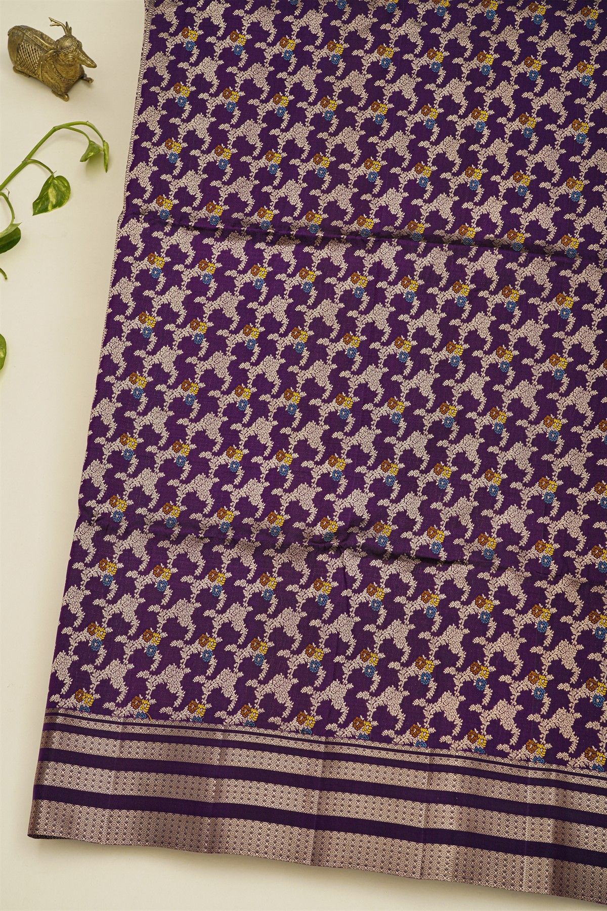 Coimbatore Soft Silk Purple Saree