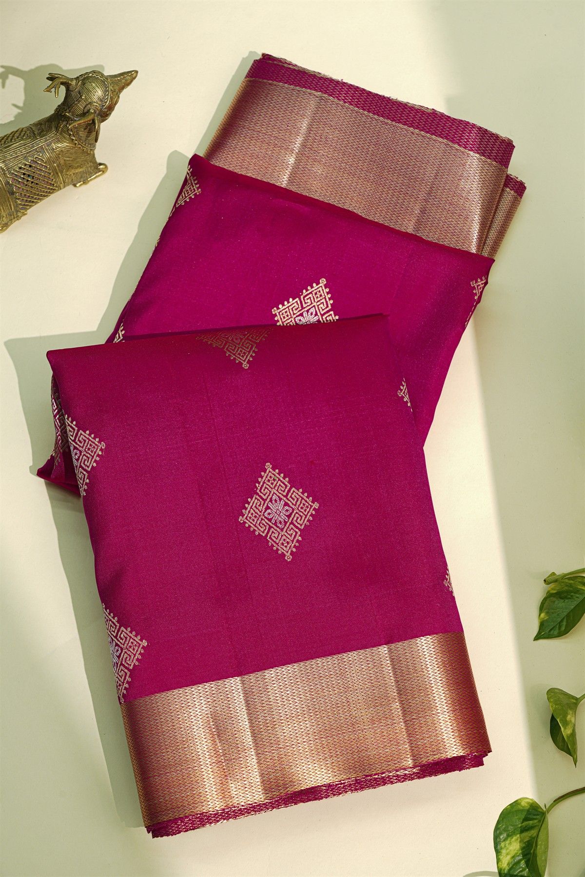 Coimbatore Soft Silk Pink Saree