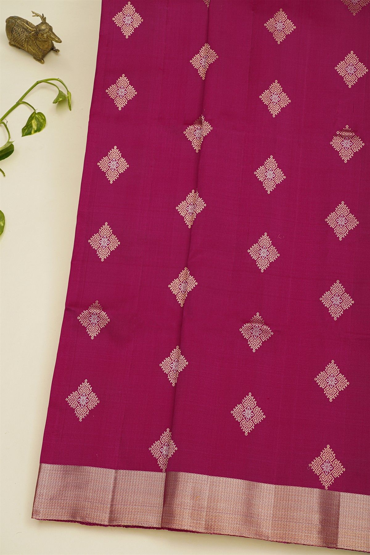 Coimbatore Soft Silk Pink Saree