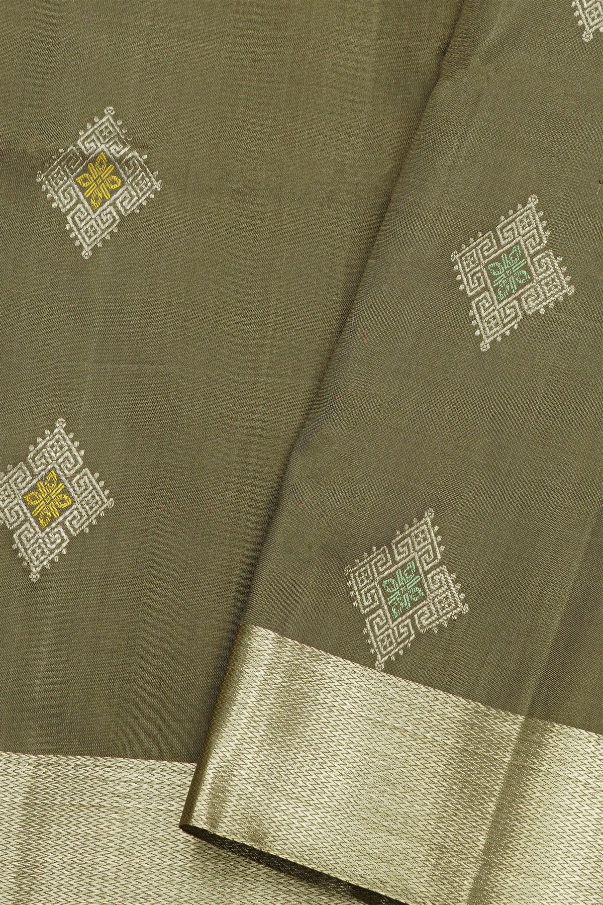 Coimbatore Soft Silk Mint Green Saree