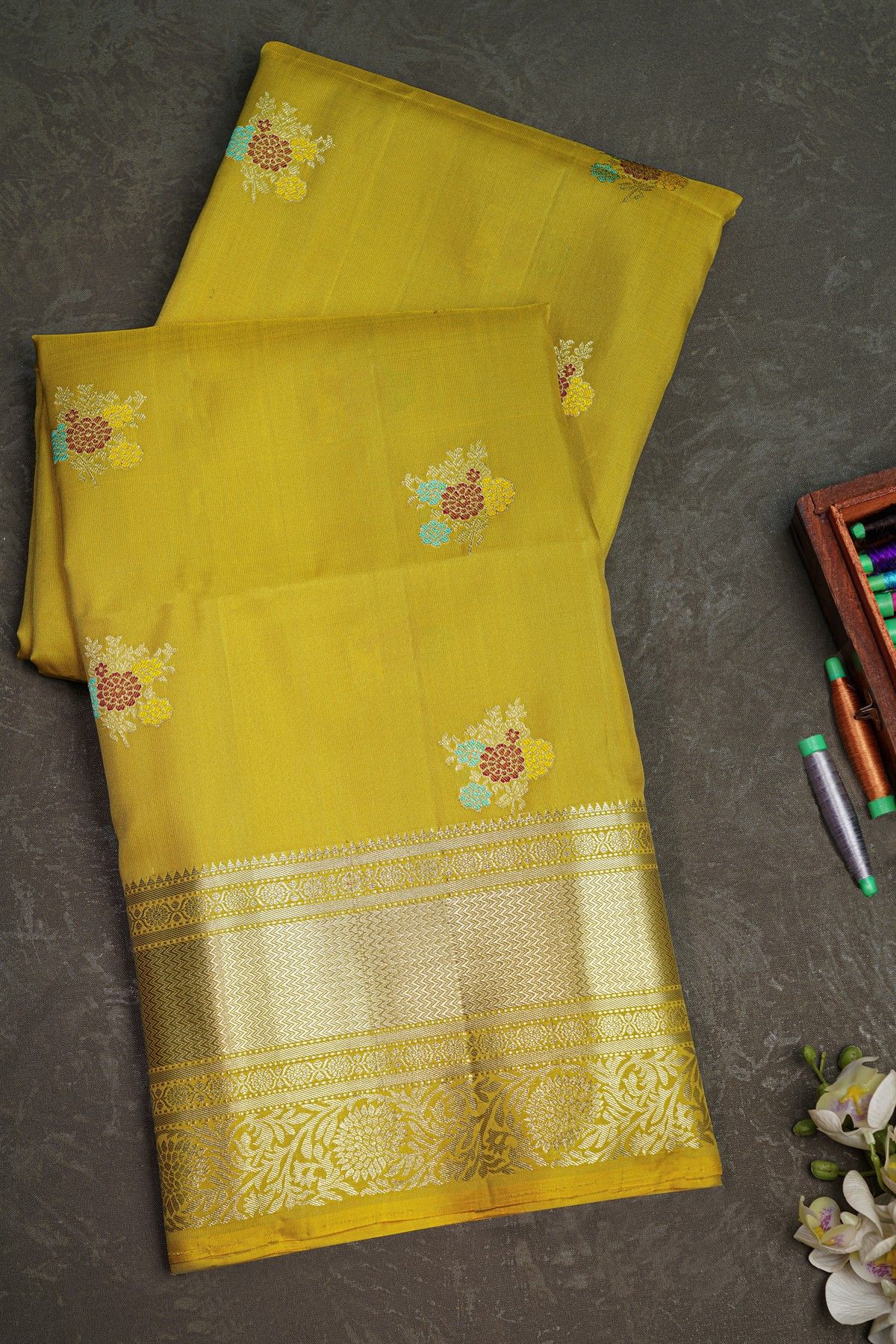 Coimbatore Soft Silk Light Green Saree