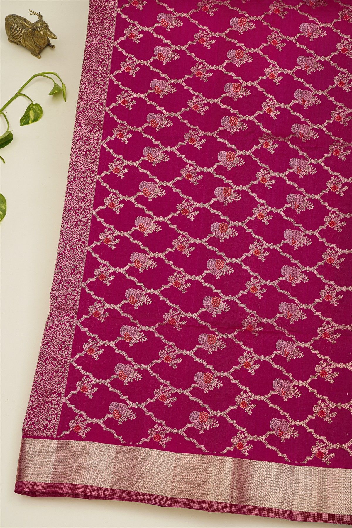 Coimbatore Soft Silk Pink Saree