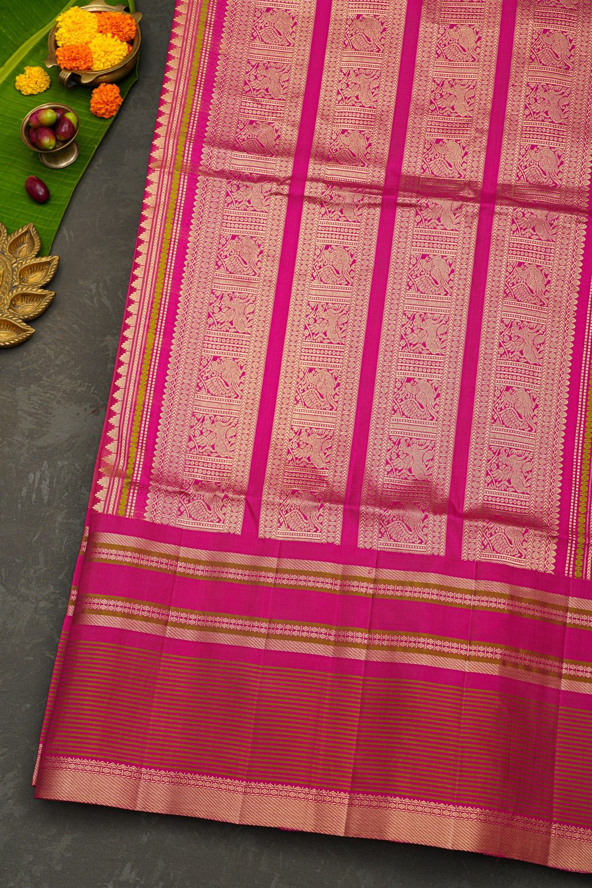 Coimbatore Soft Silk Pink Saree