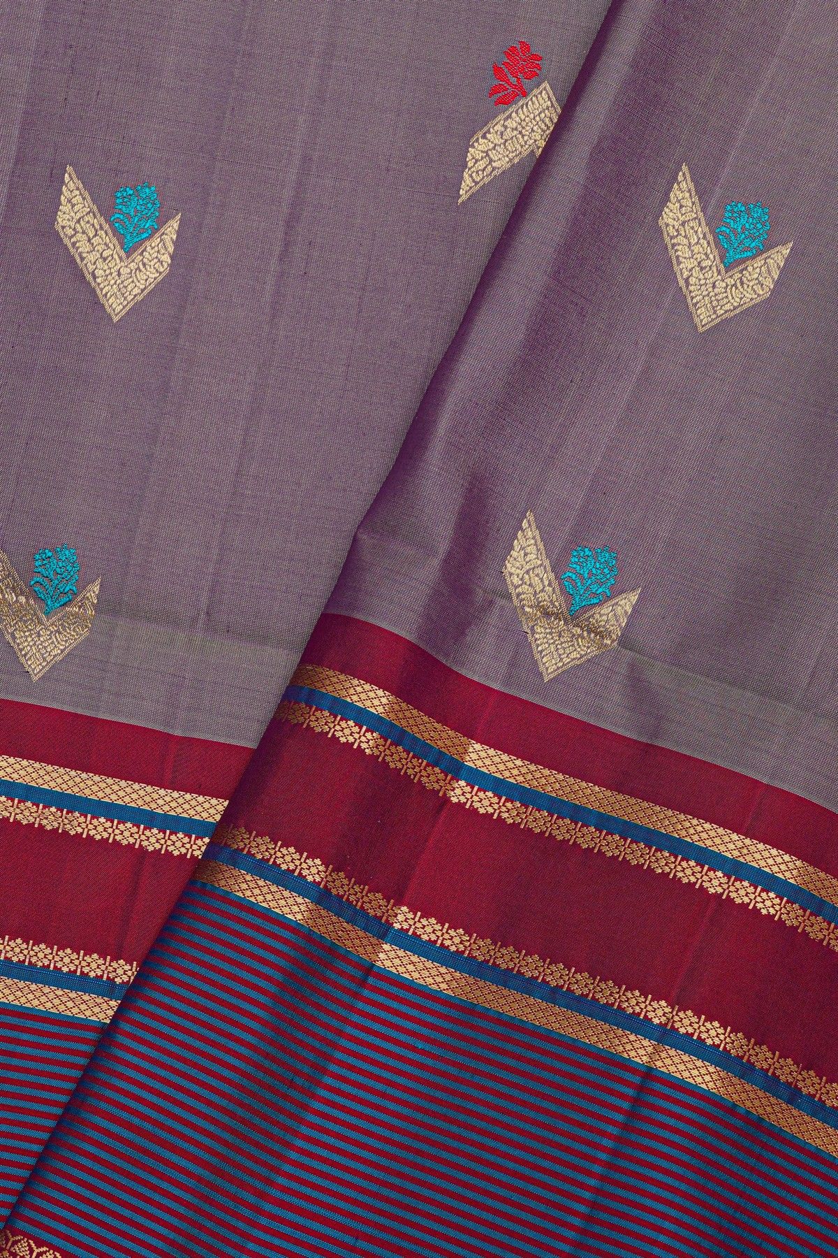 Coimbatore Soft Silk Lavender Saree