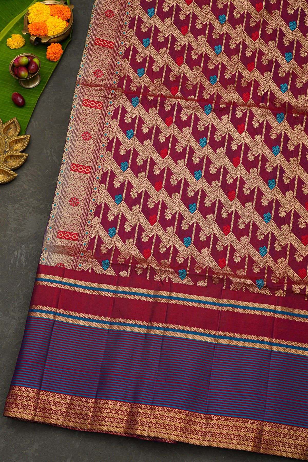 Coimbatore Soft Silk Lilac Saree