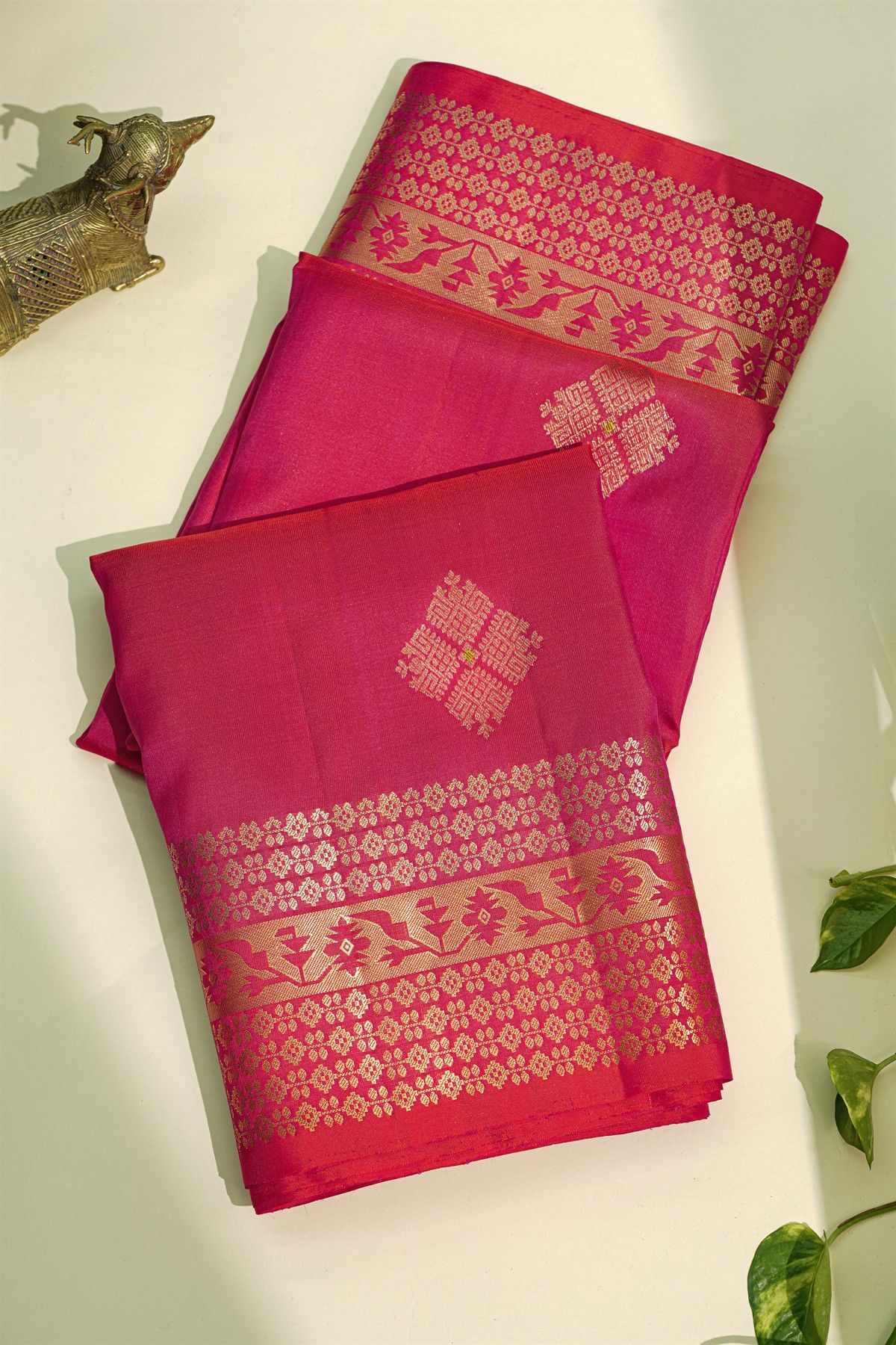 Coimbatore Soft Silk Pink Saree