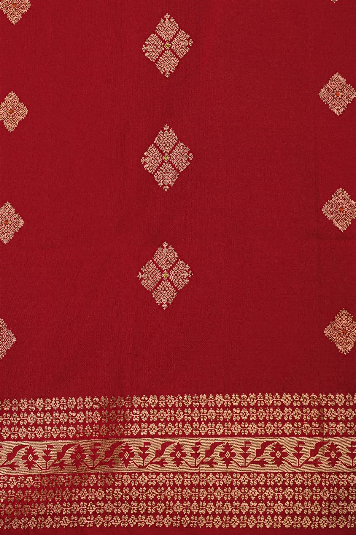 Coimbatore Soft Silk Red Saree