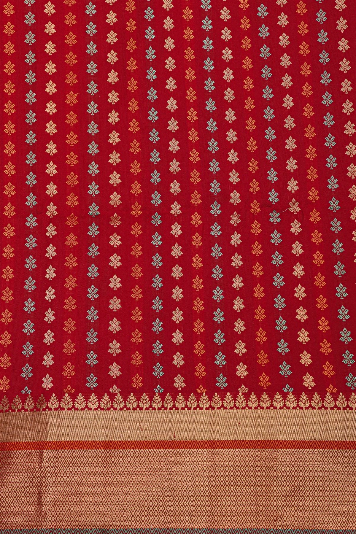 Coimbatore Soft Silk Red Saree