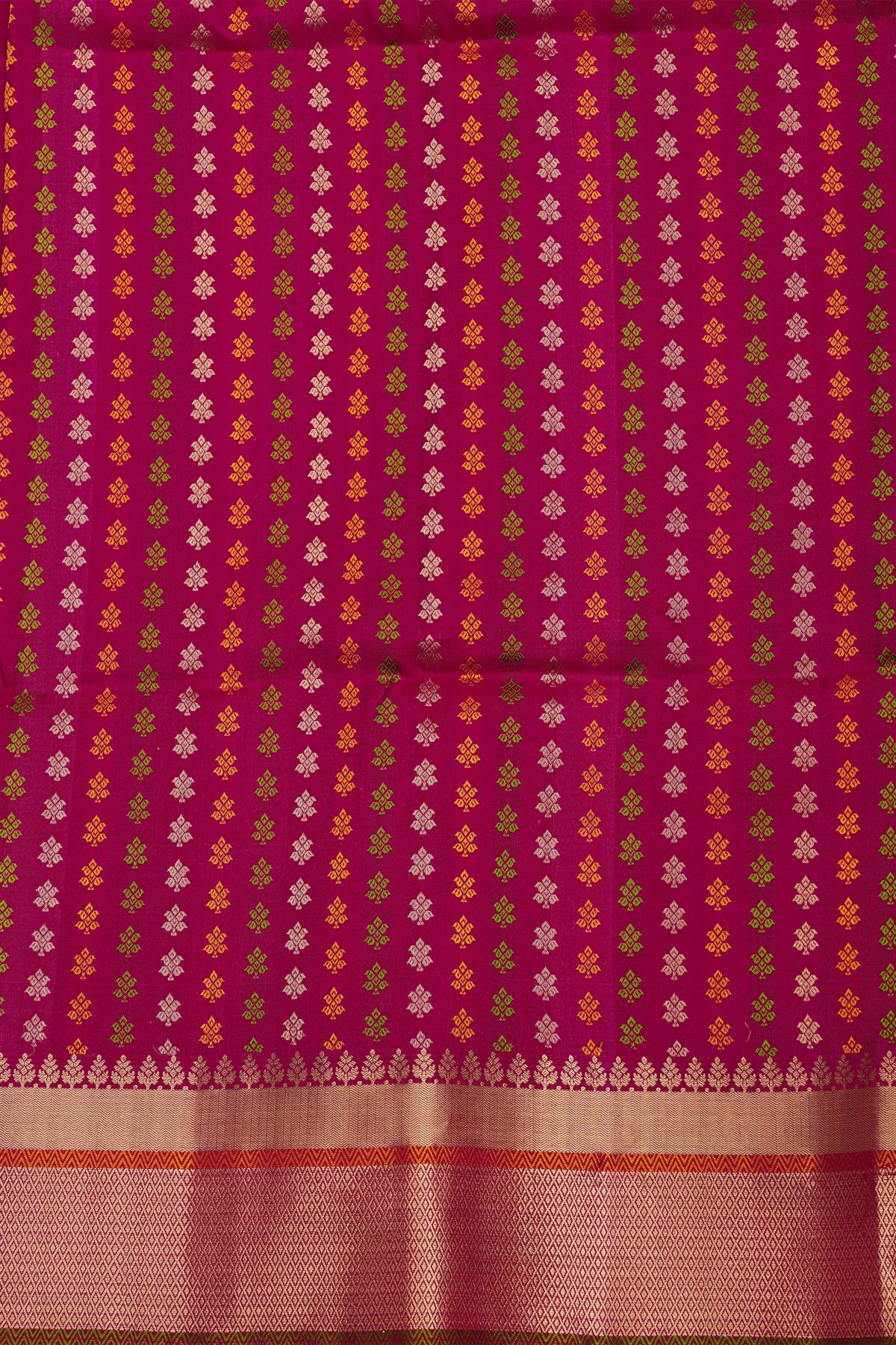 Coimbatore Soft Silk Magenta Saree