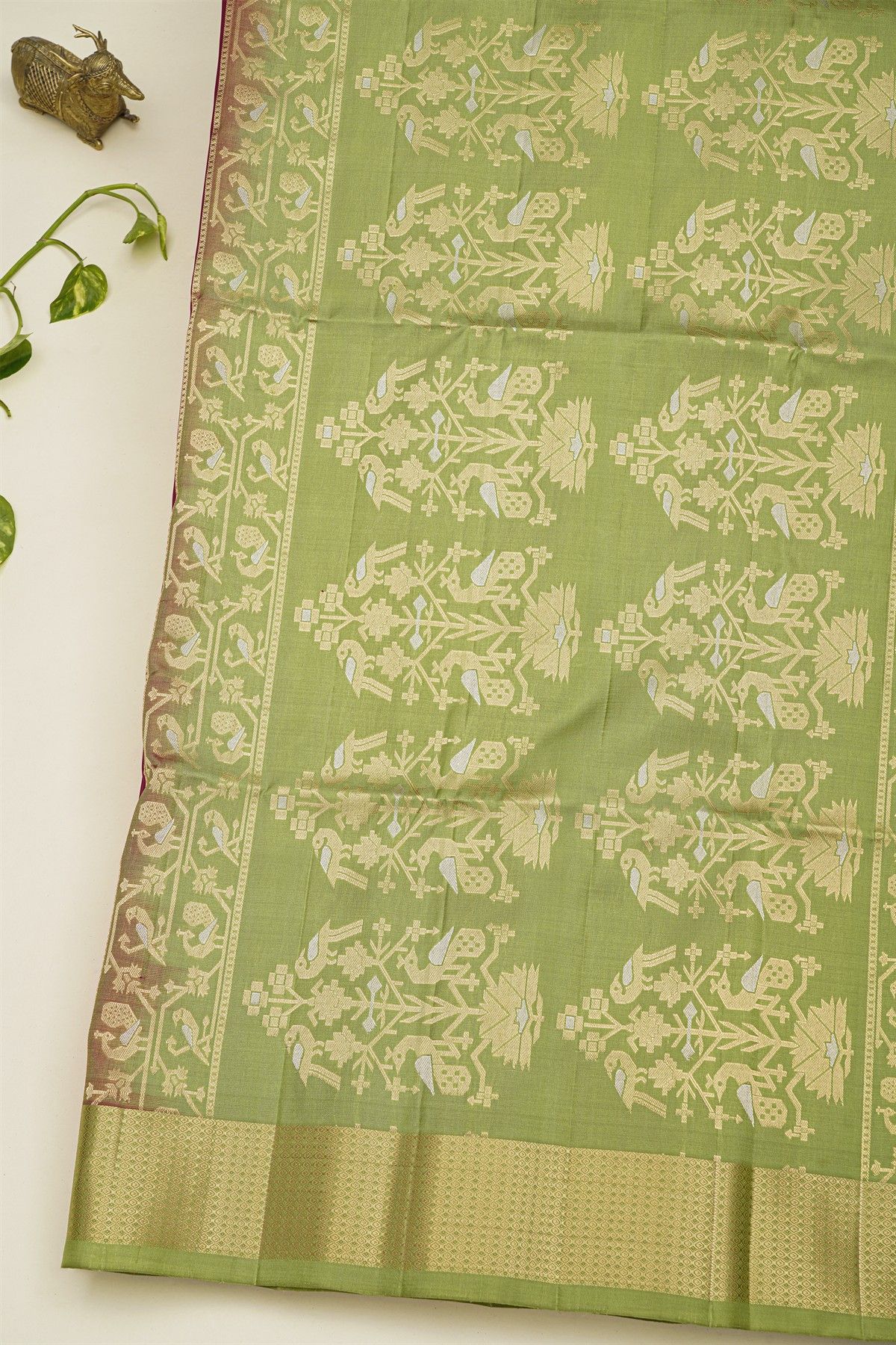 Coimbatore Soft Silk Pink Saree