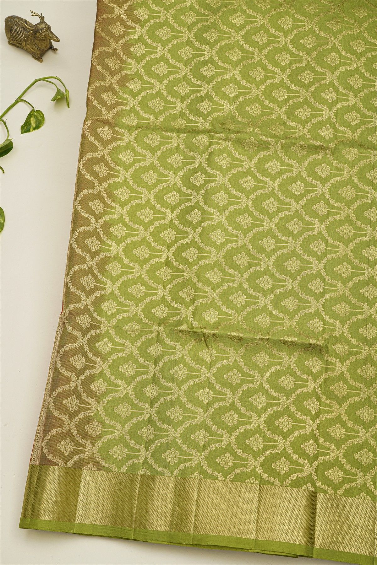 Coimbatore Soft Silk Rust Saree