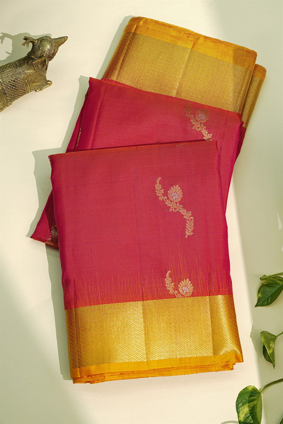 Coimbatore Soft Silk Pink Saree