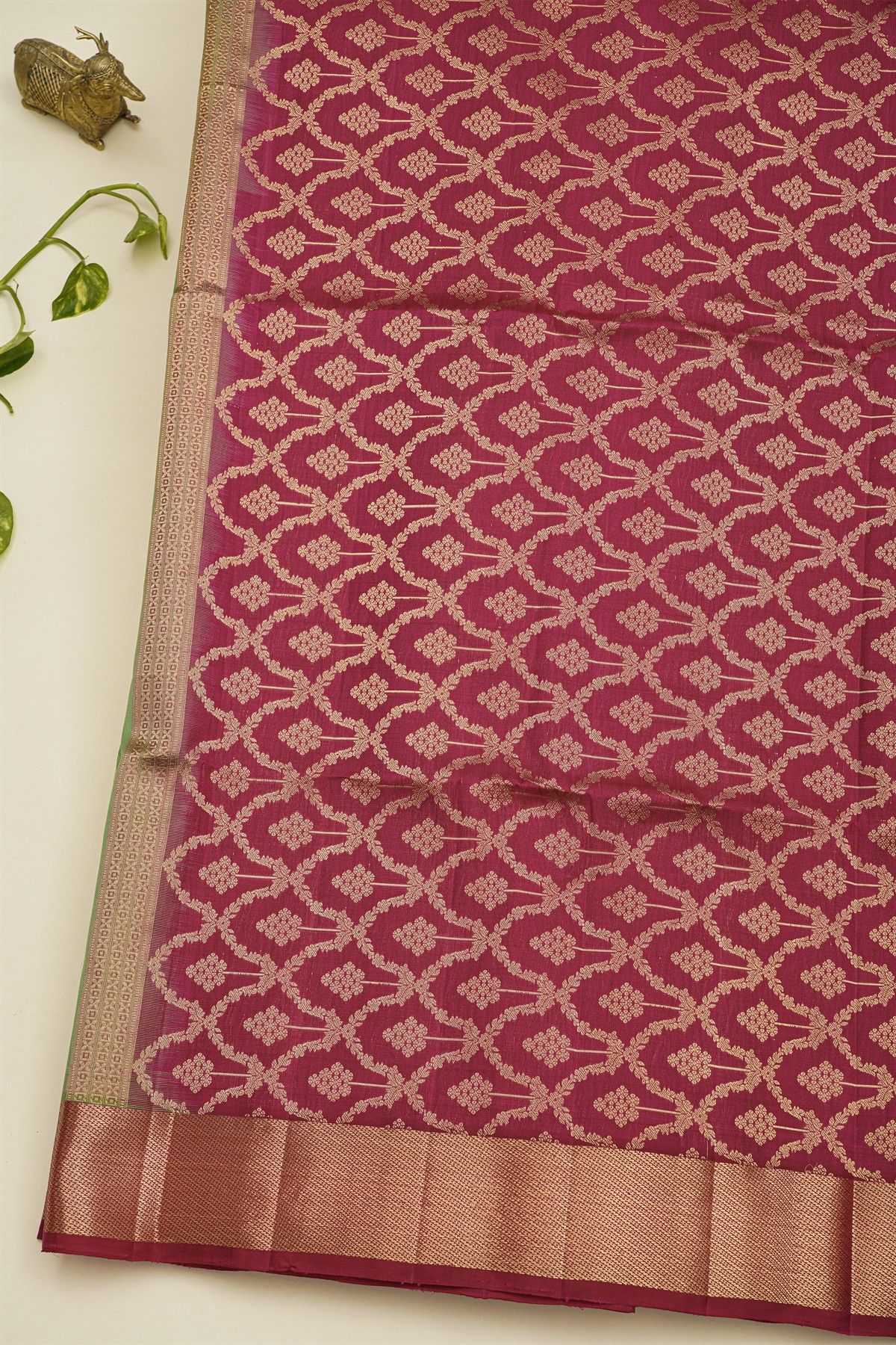 Coimbatore Soft Silk Pista Green Saree