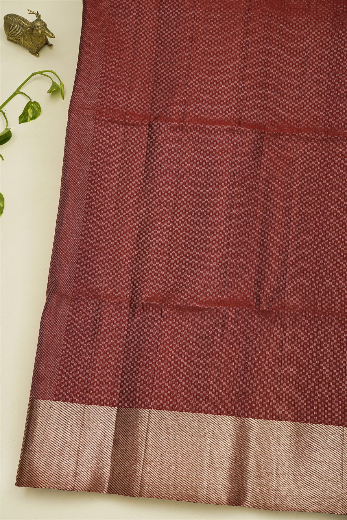 Coimbatore Soft Silk Maroon Saree