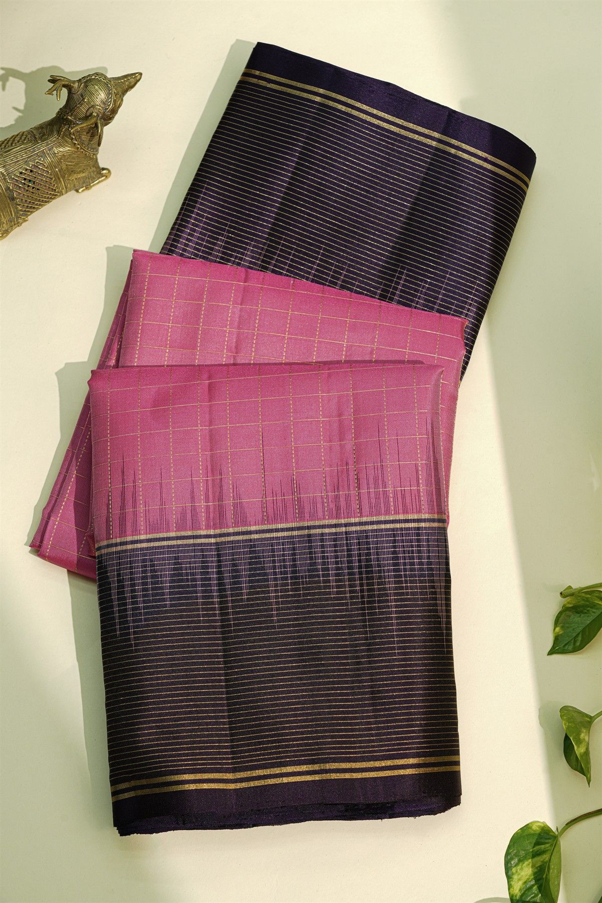 Coimbatore Soft Silk Pink Saree