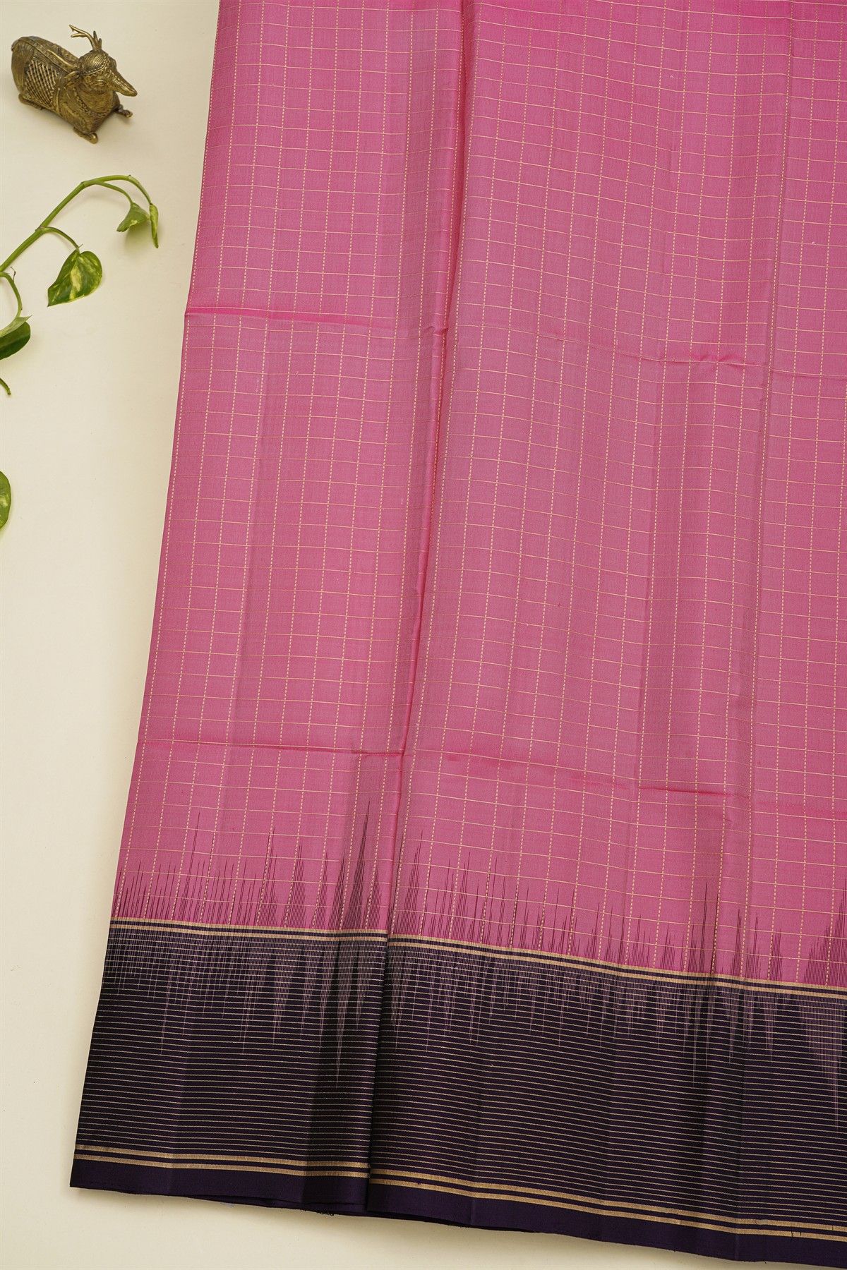 Coimbatore Soft Silk Pink Saree