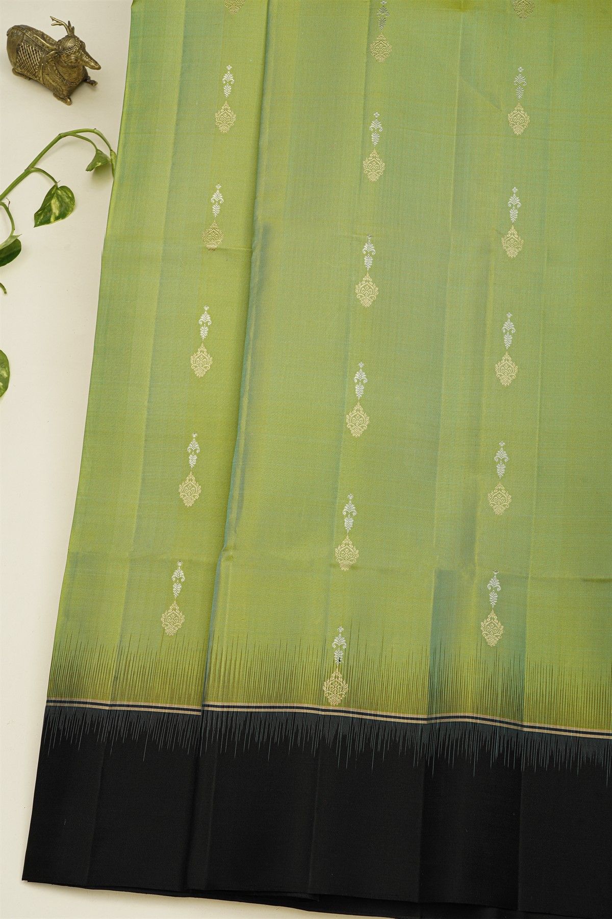 Coimbatore Soft Silk Light Green Saree