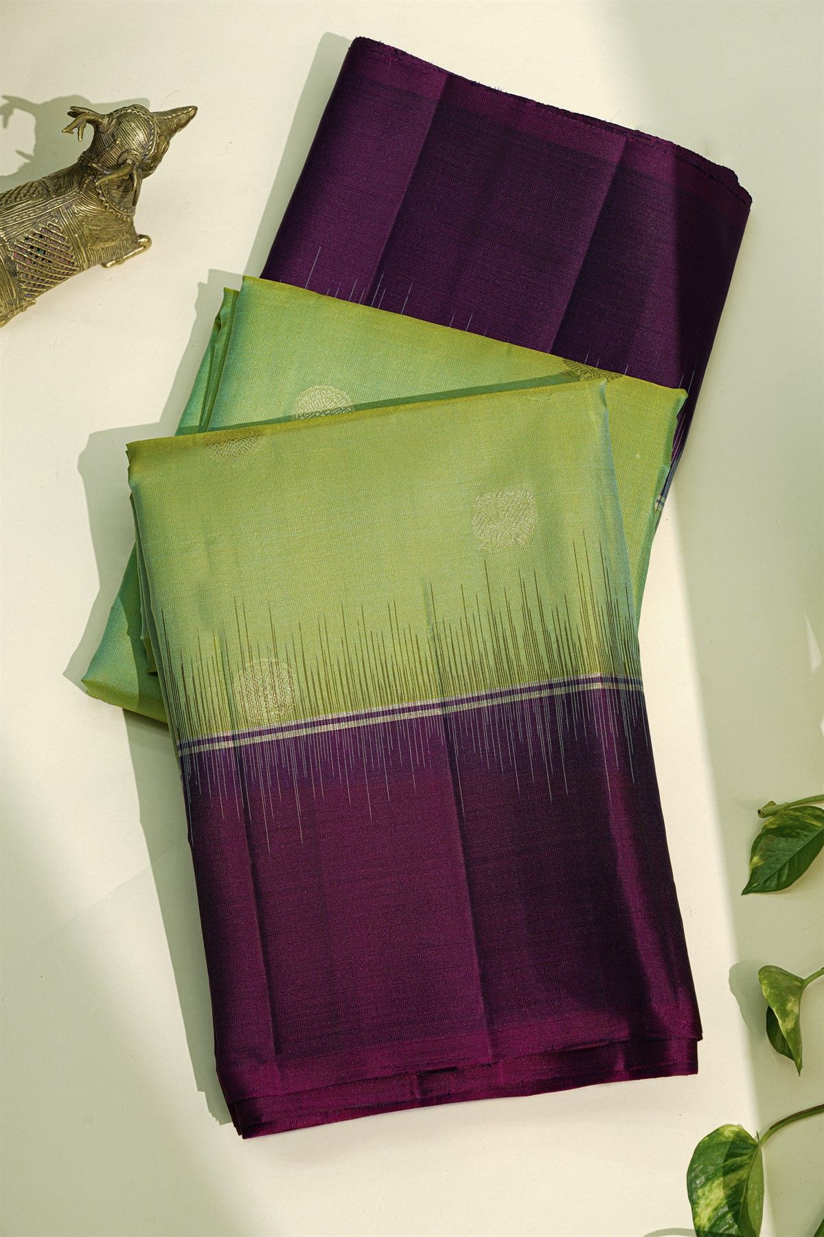 Coimbatore Soft Silk Light Green Saree