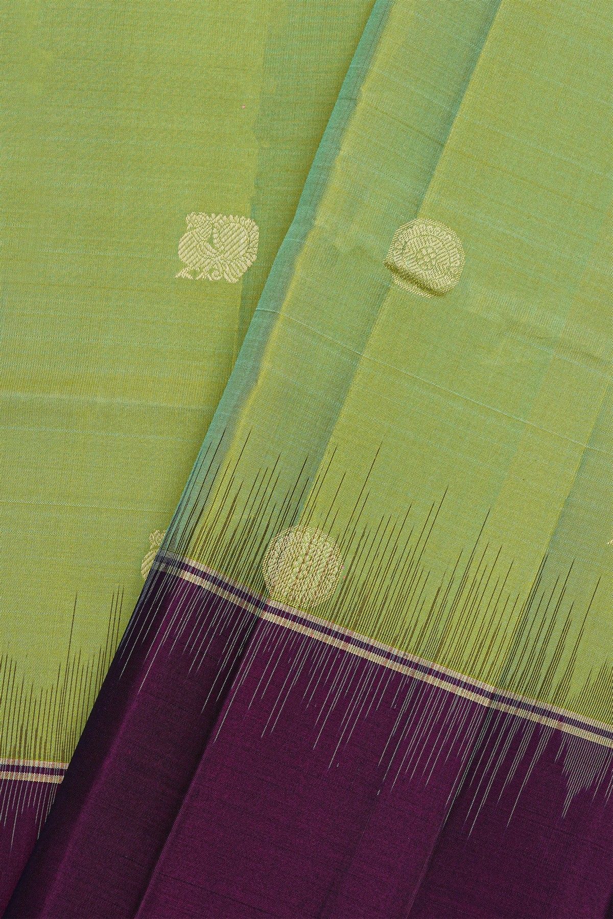 Coimbatore Soft Silk Light Green Saree