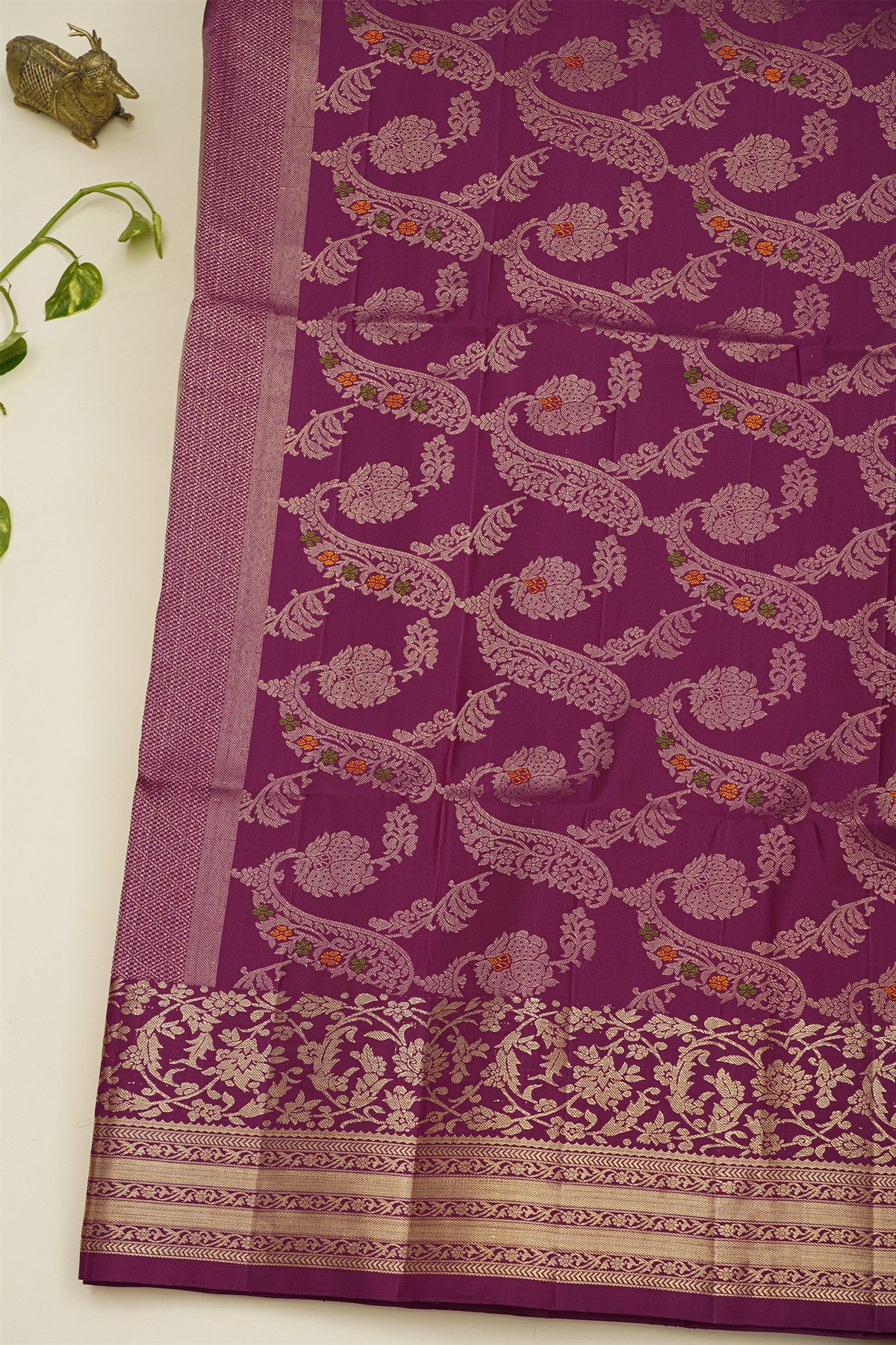 Coimbatore Soft Silk Purple Saree