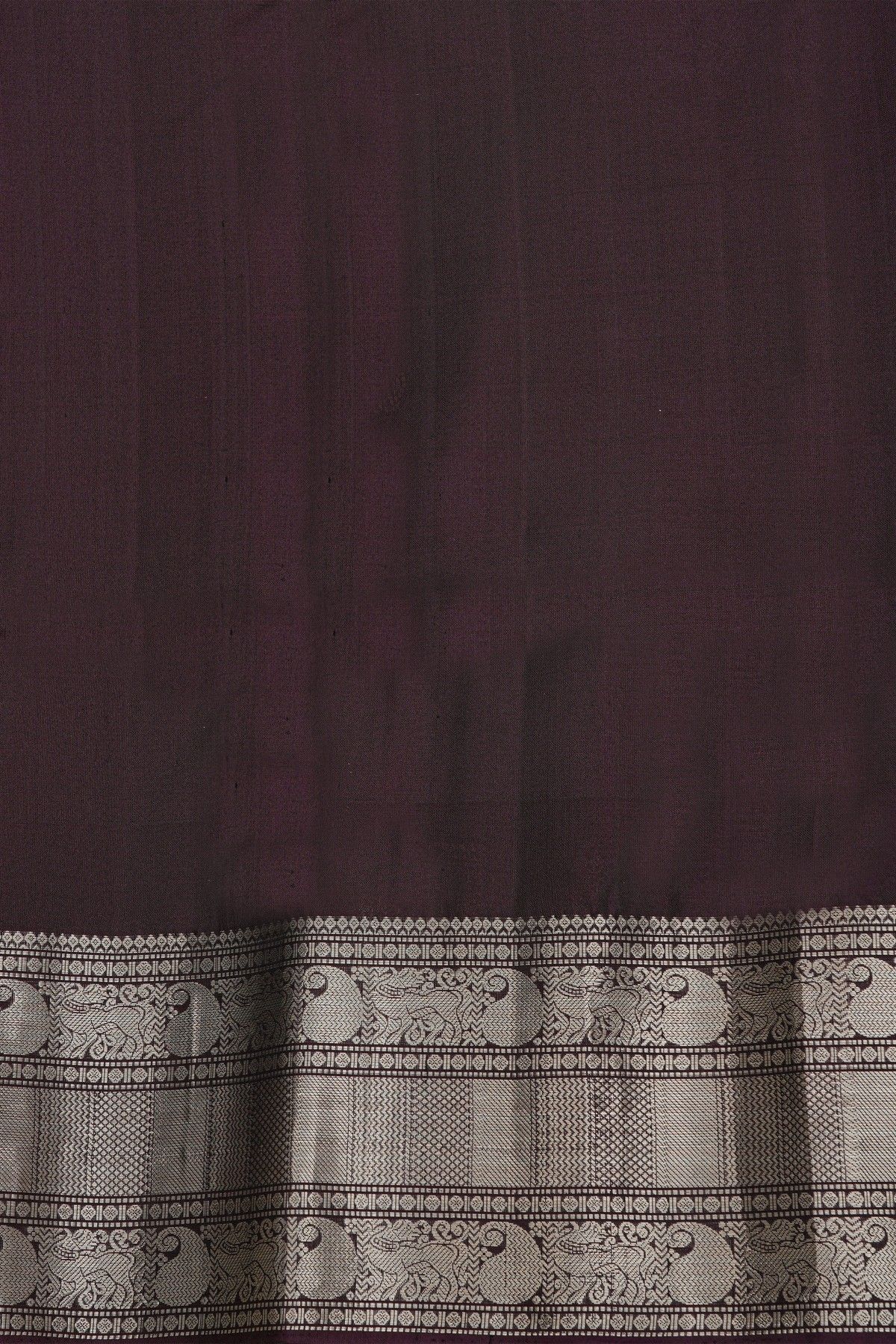 Coimbatore Soft Silk Dark Wine Saree