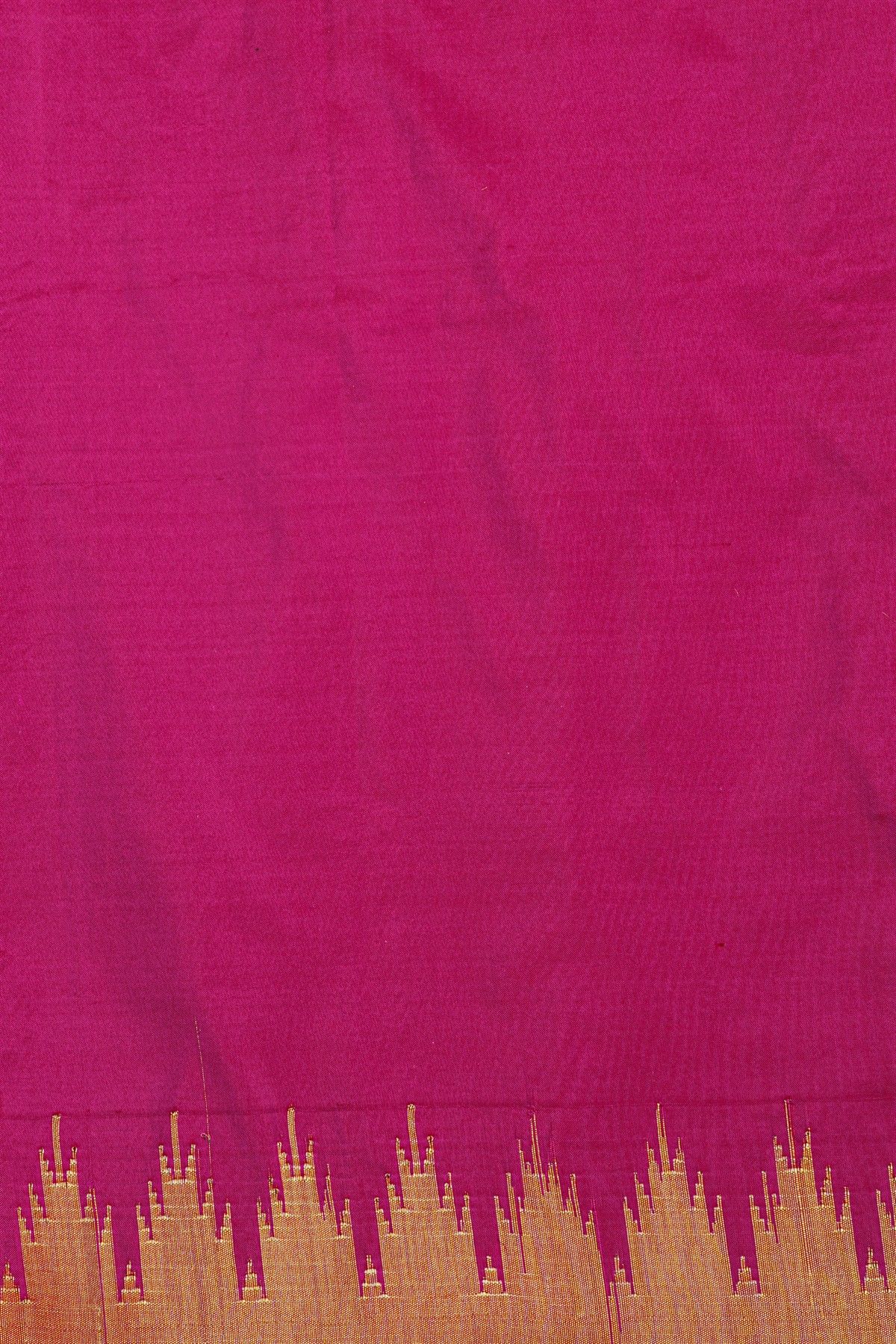 Paithani Silk Magenta Saree