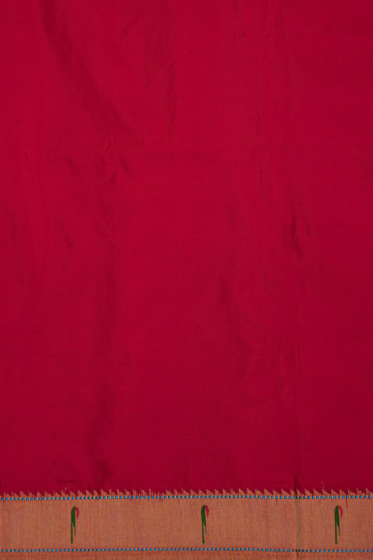 Paithani Silk Magenta Saree