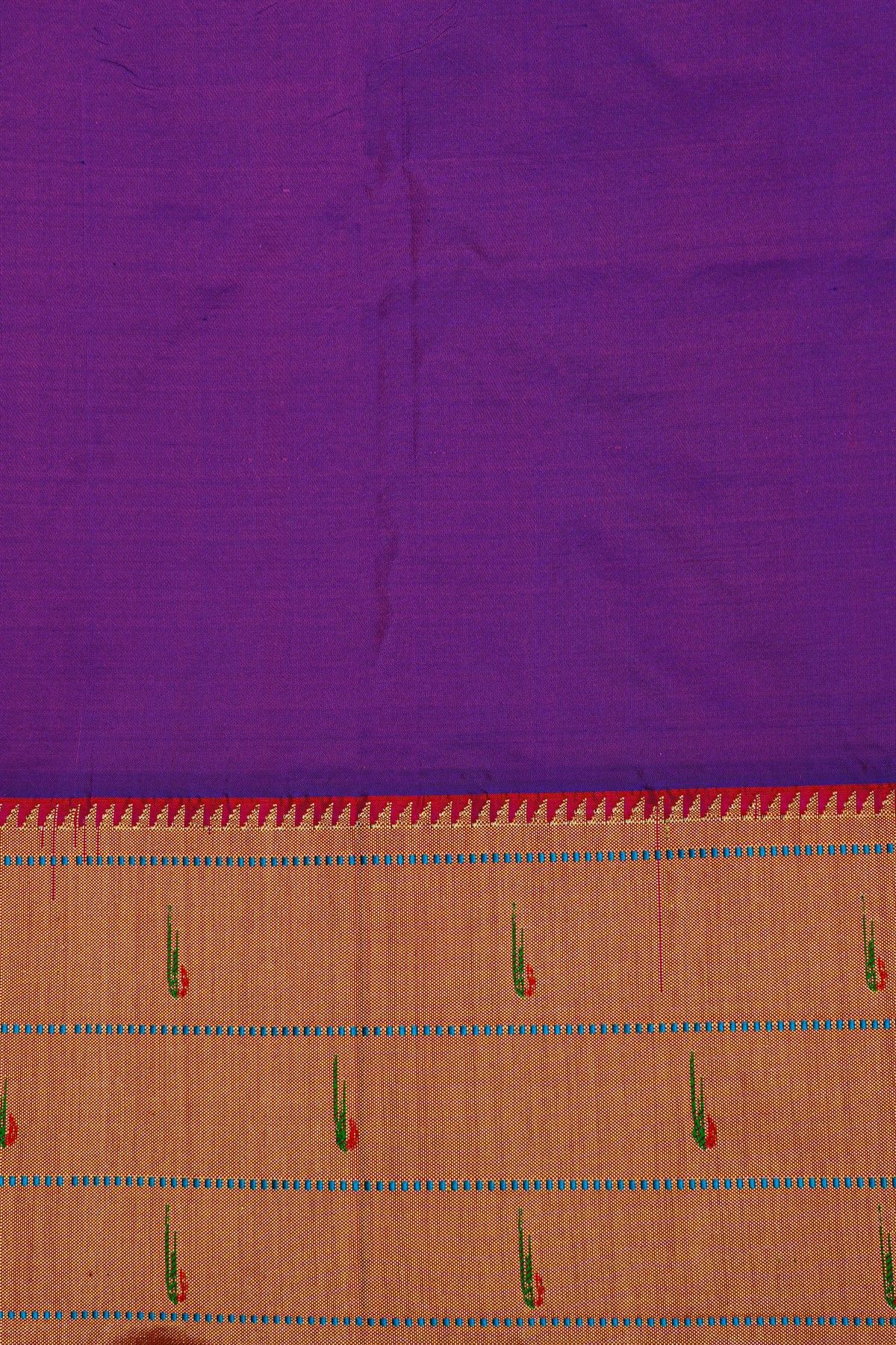 Paithani Silk Purple Saree