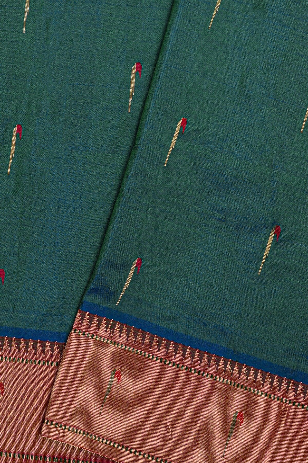 Paithani Silk Dual Colour Saree