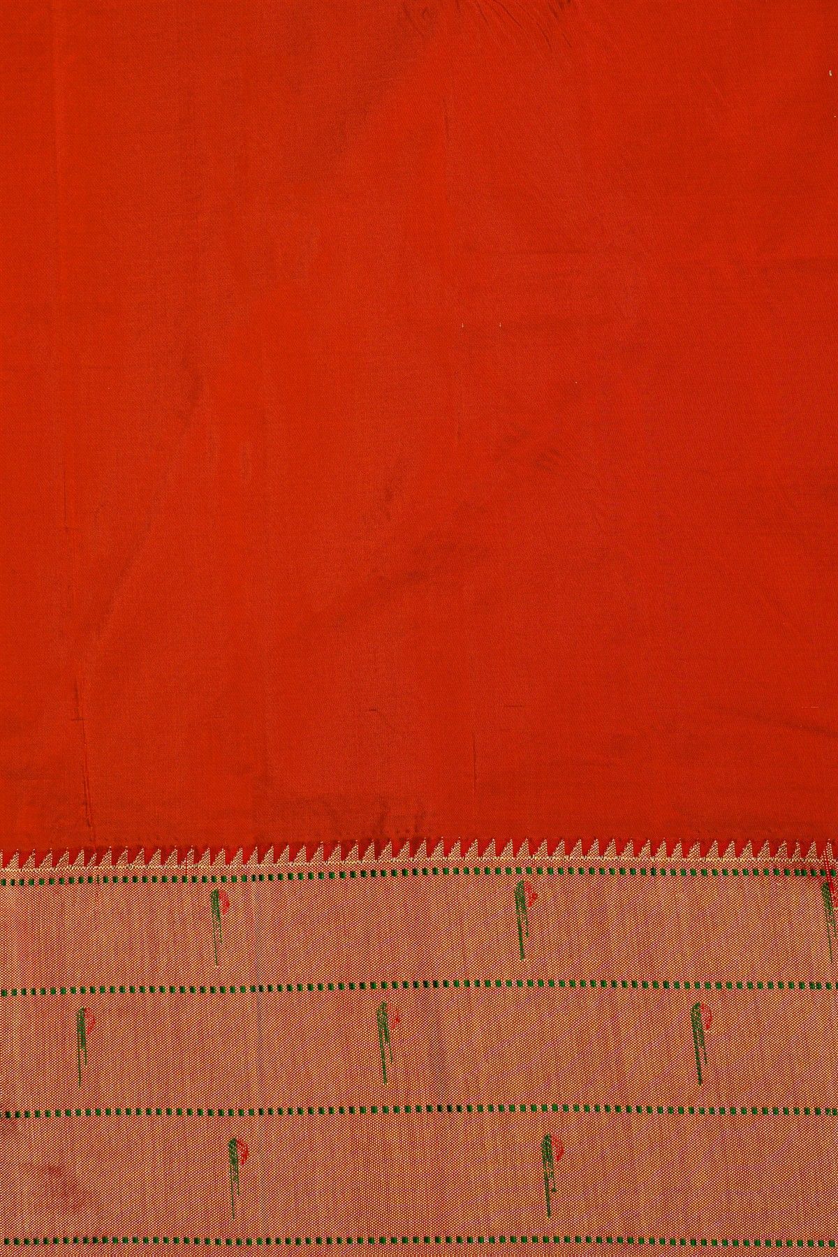 Paithani Silk Green Saree