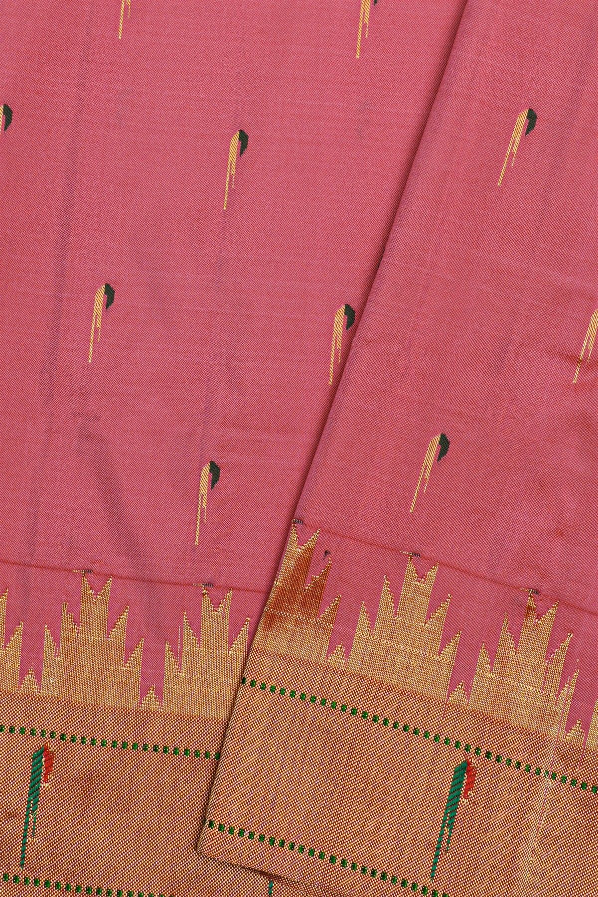 Paithani Silk Pink Saree
