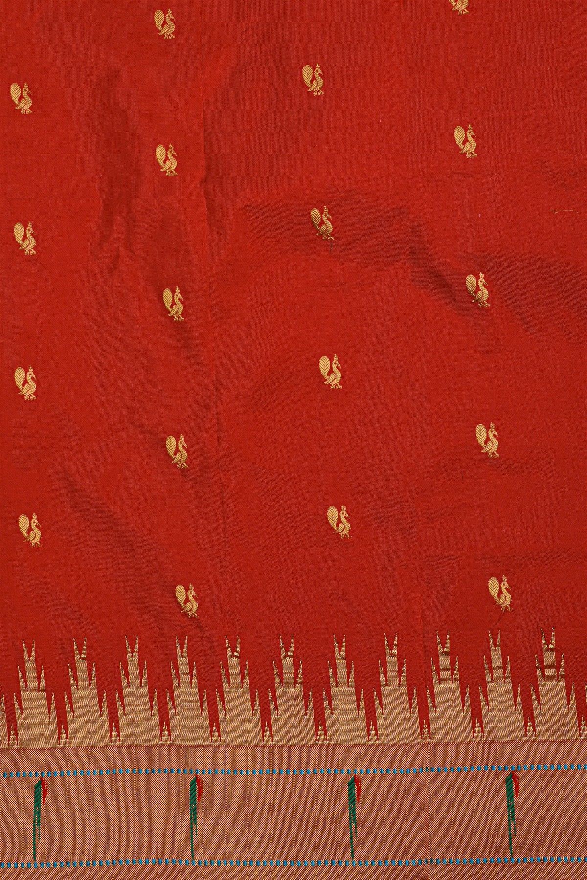 Paithani Silk Brown Saree