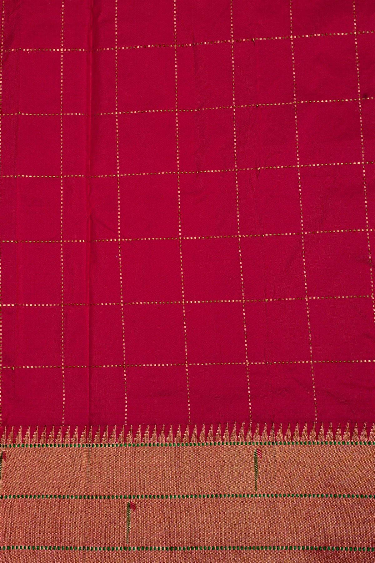 Paithani Silk Magenta Saree