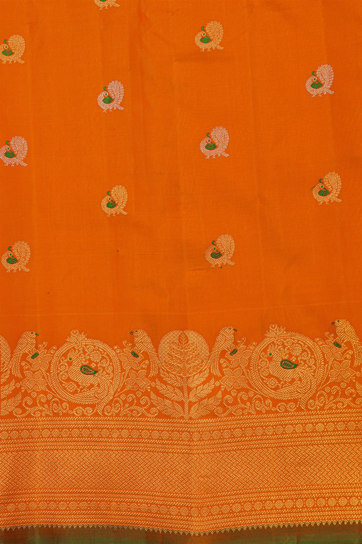 Gadwal Silk Pink Saree