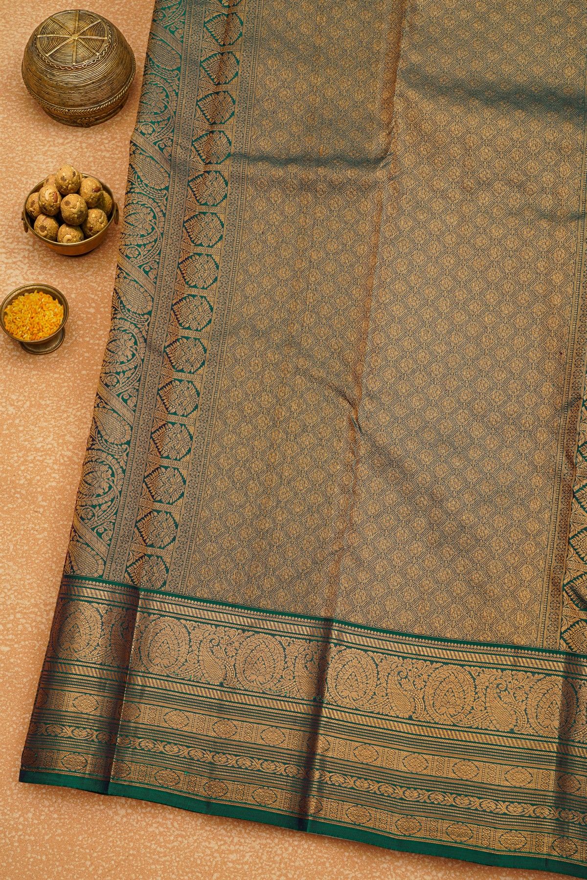 Kancheepuram Silk Magenta Saree