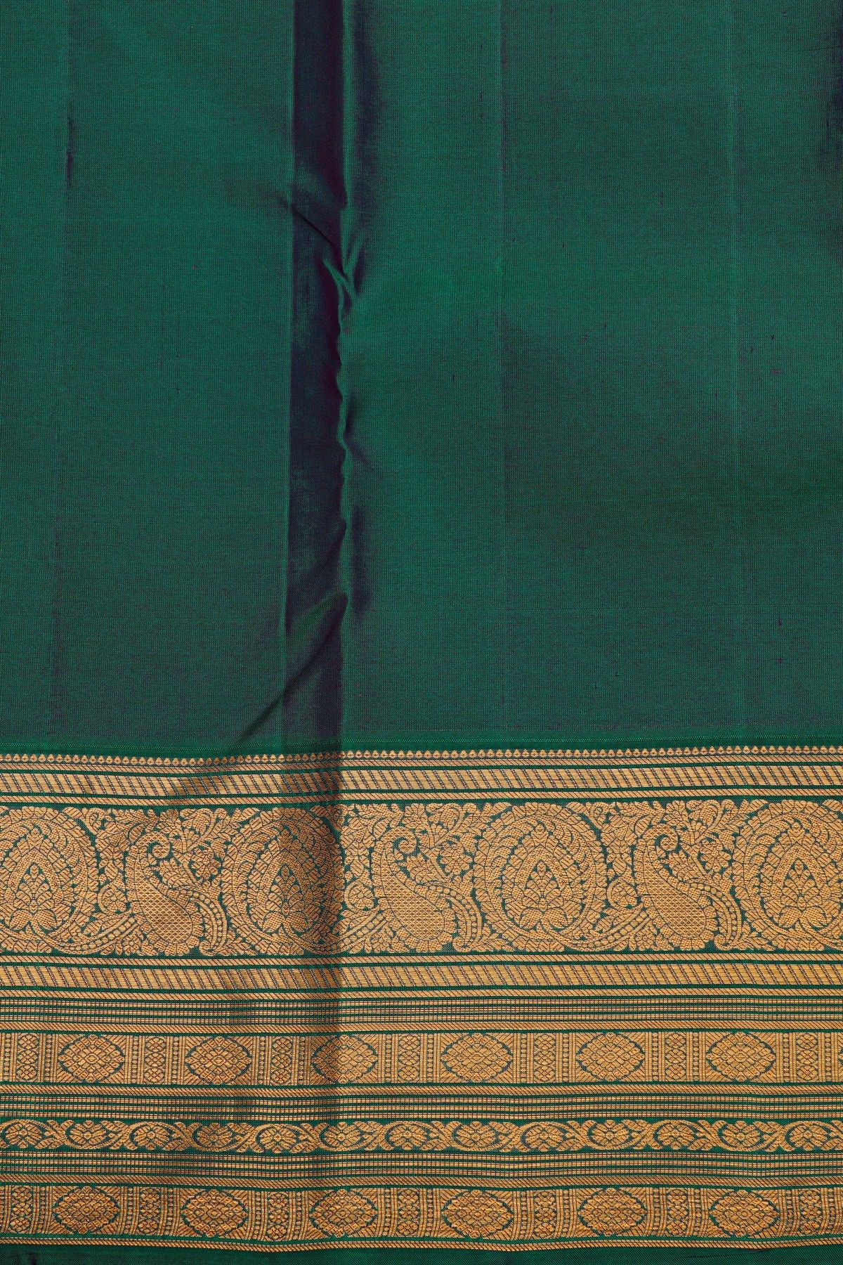 Kancheepuram Silk Magenta Saree