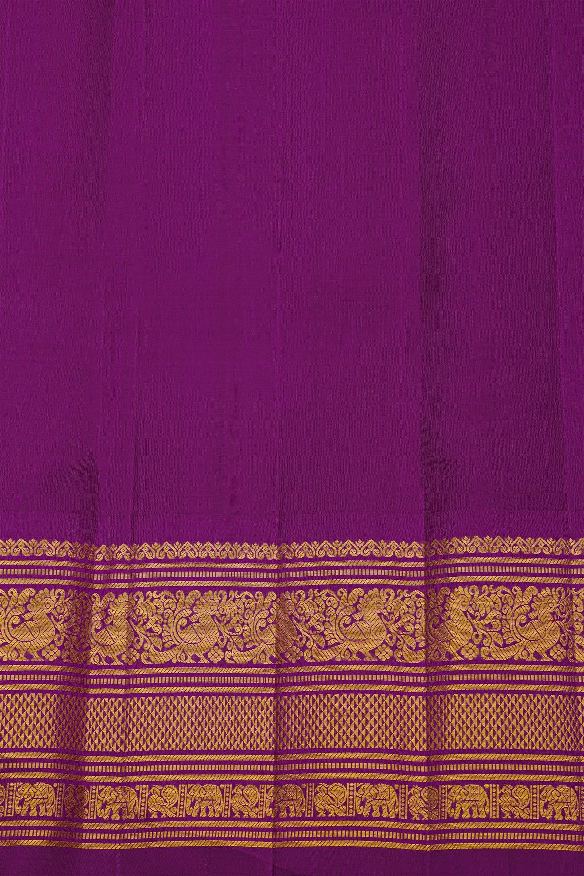 Kancheepuram Silk Green Saree