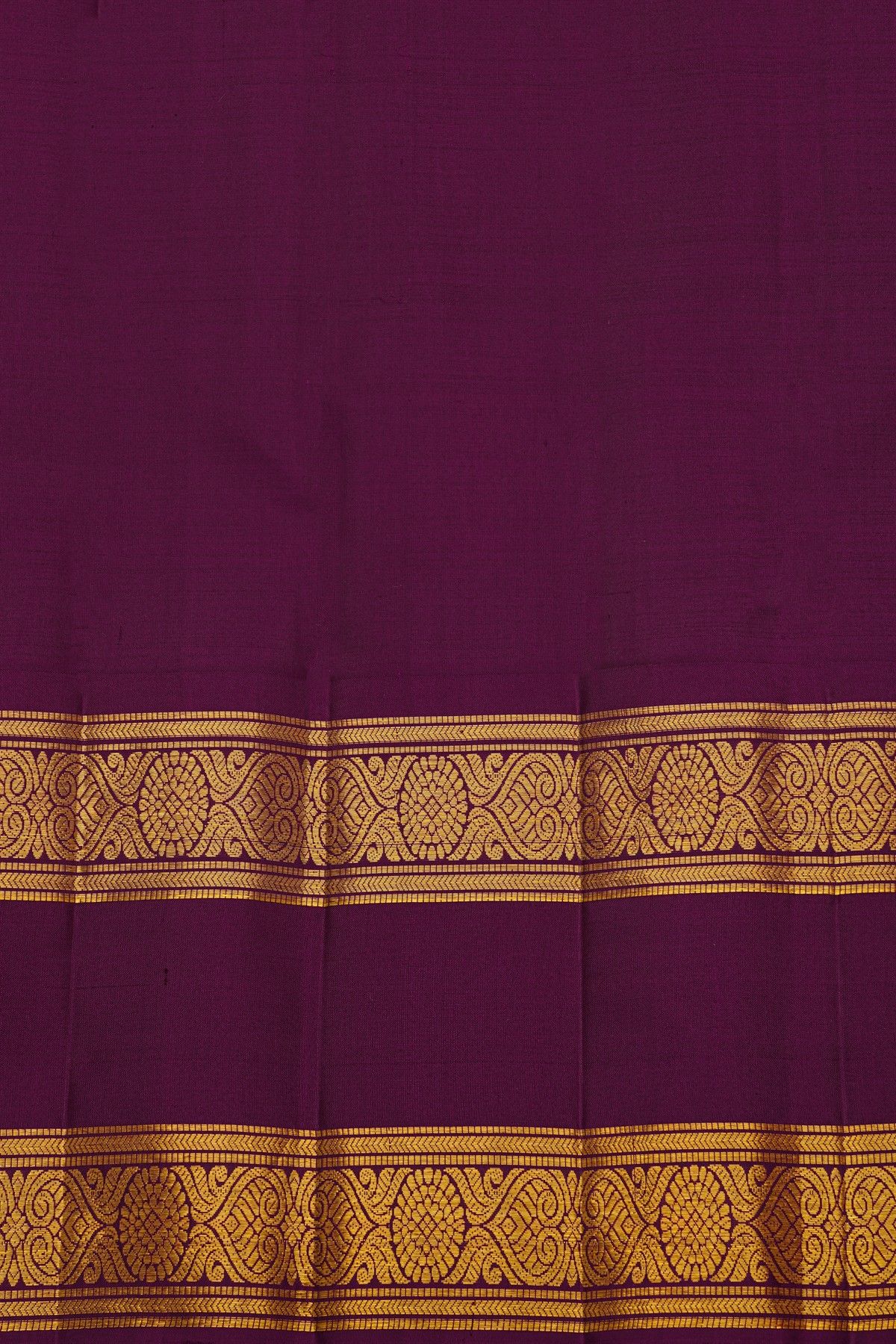 Kancheepuram Silk Wine Saree